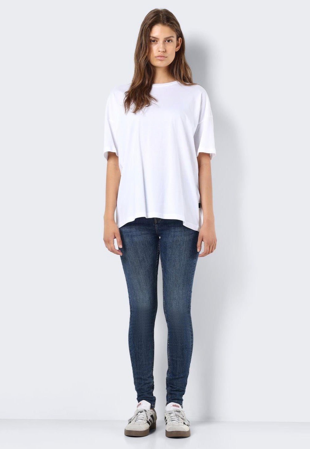 Noisy May - Ida O Neck Bright White - Top | Women-Image