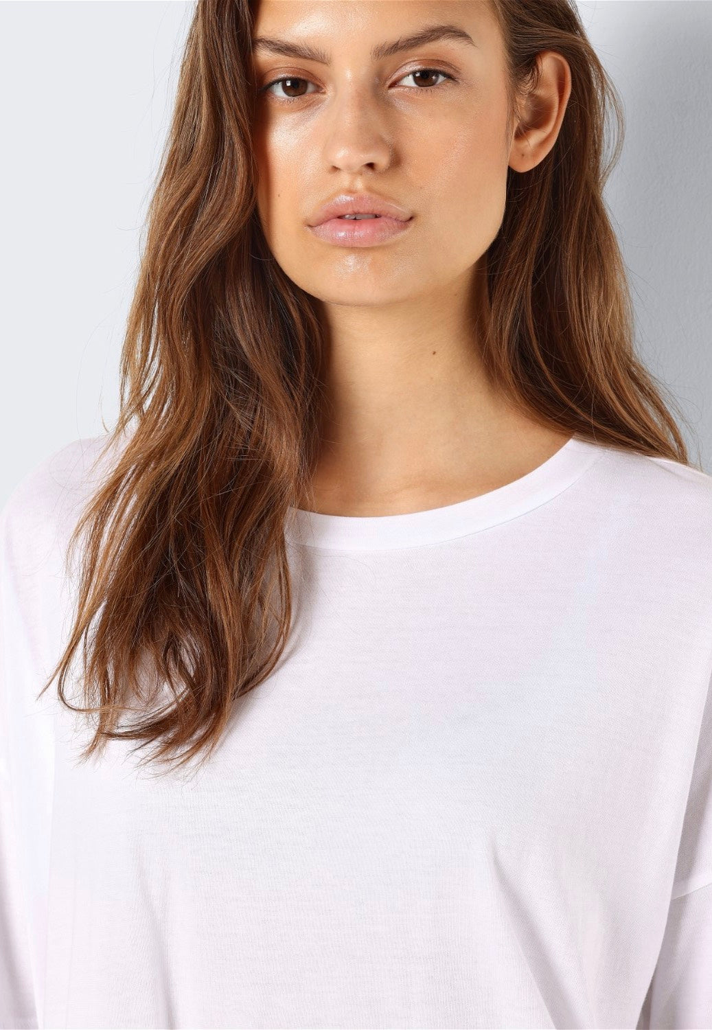 Noisy May - Ida O Neck Bright White - Top | Women-Image