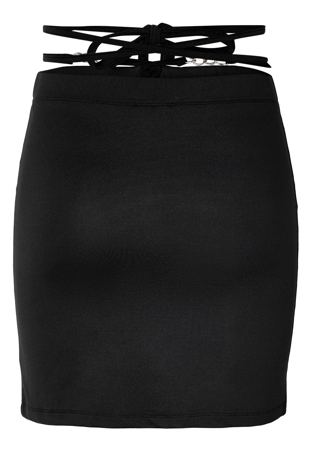 Noisy May - Celeste Chain Details Black - Skirt | Women-Image