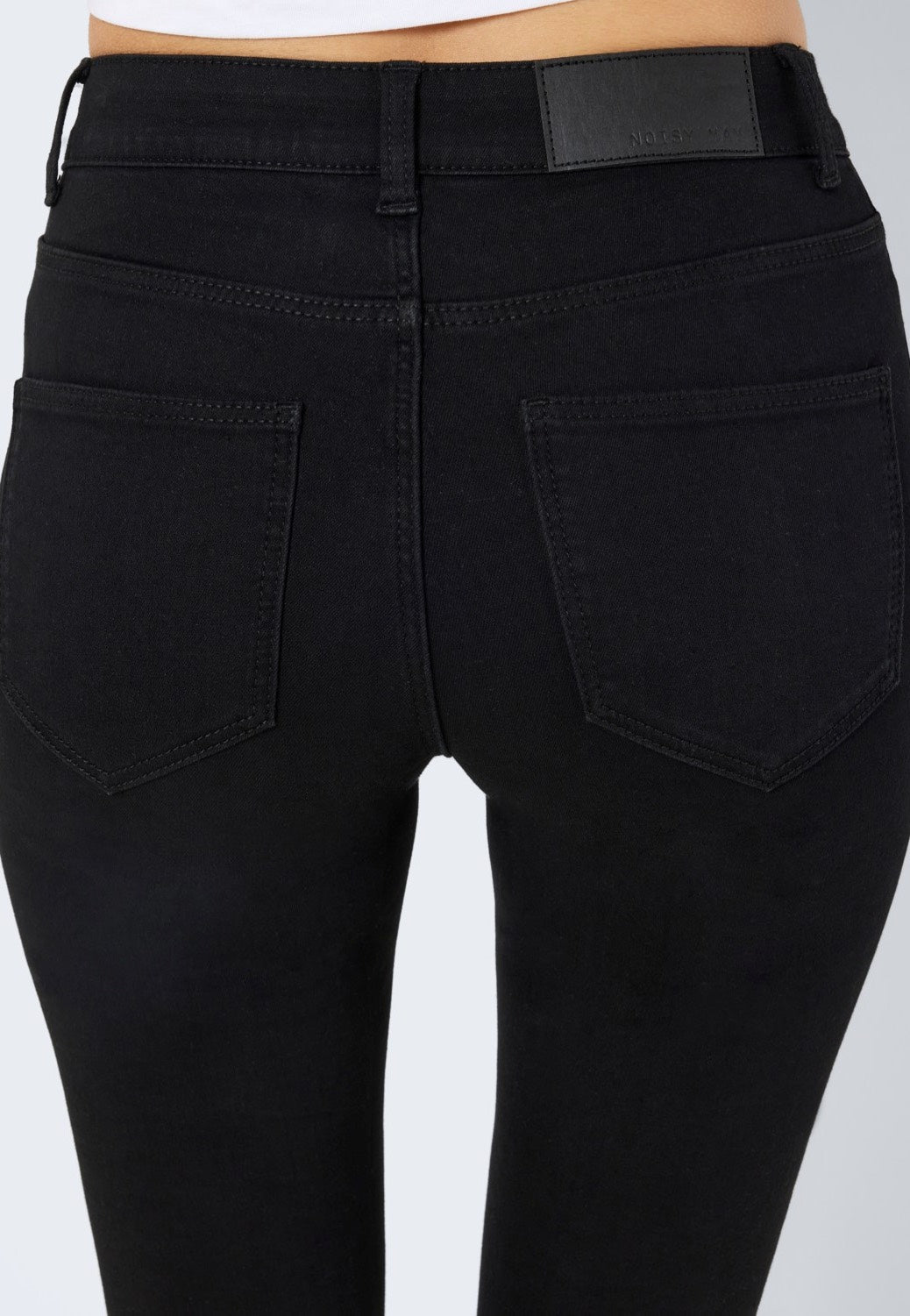 Noisy May - Billie Normal Waist Skinny Black - Jeans | Women-Image