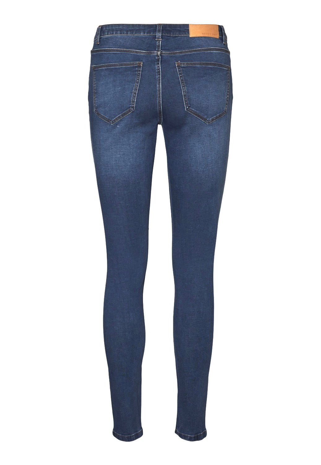 Noisy May - Allie Low Waist Skinny Medium Blue Denim - Jeans | Women-Image