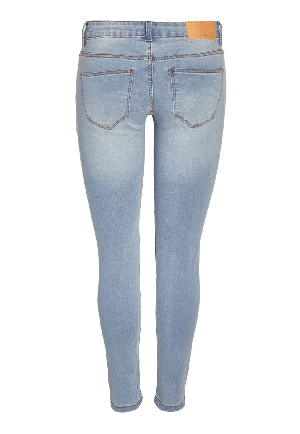 Noisy May - Allie Low Waist Skinny Light Blue Denim - Jeans | Women-Image