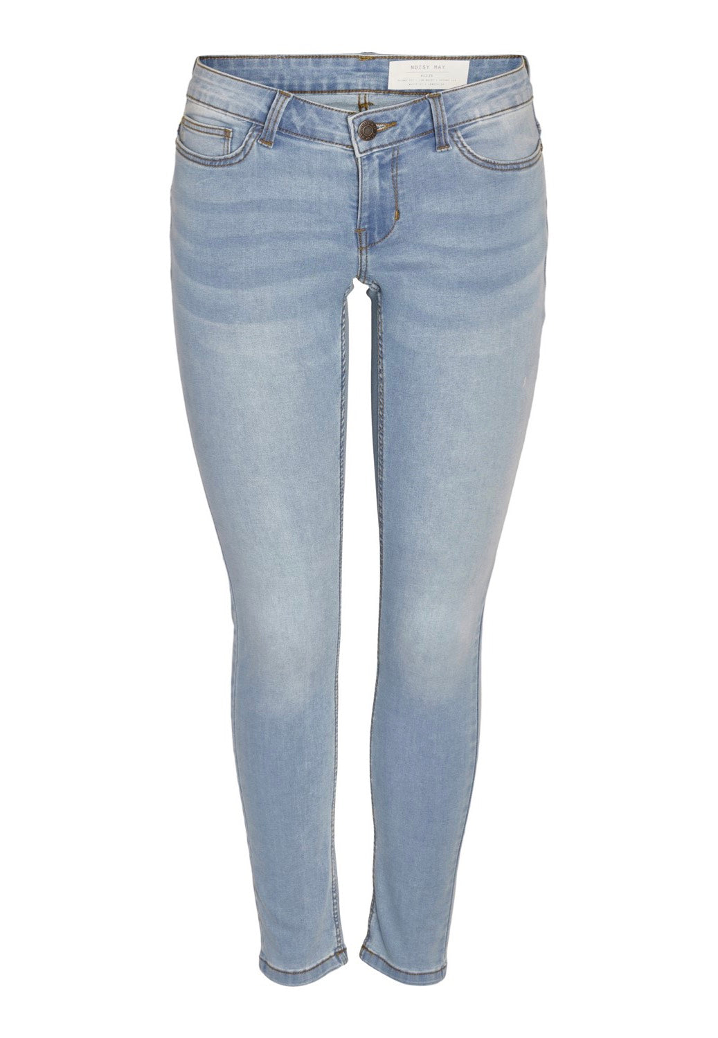 Noisy May - Allie Low Waist Skinny Light Blue Denim - Jeans | Women-Image