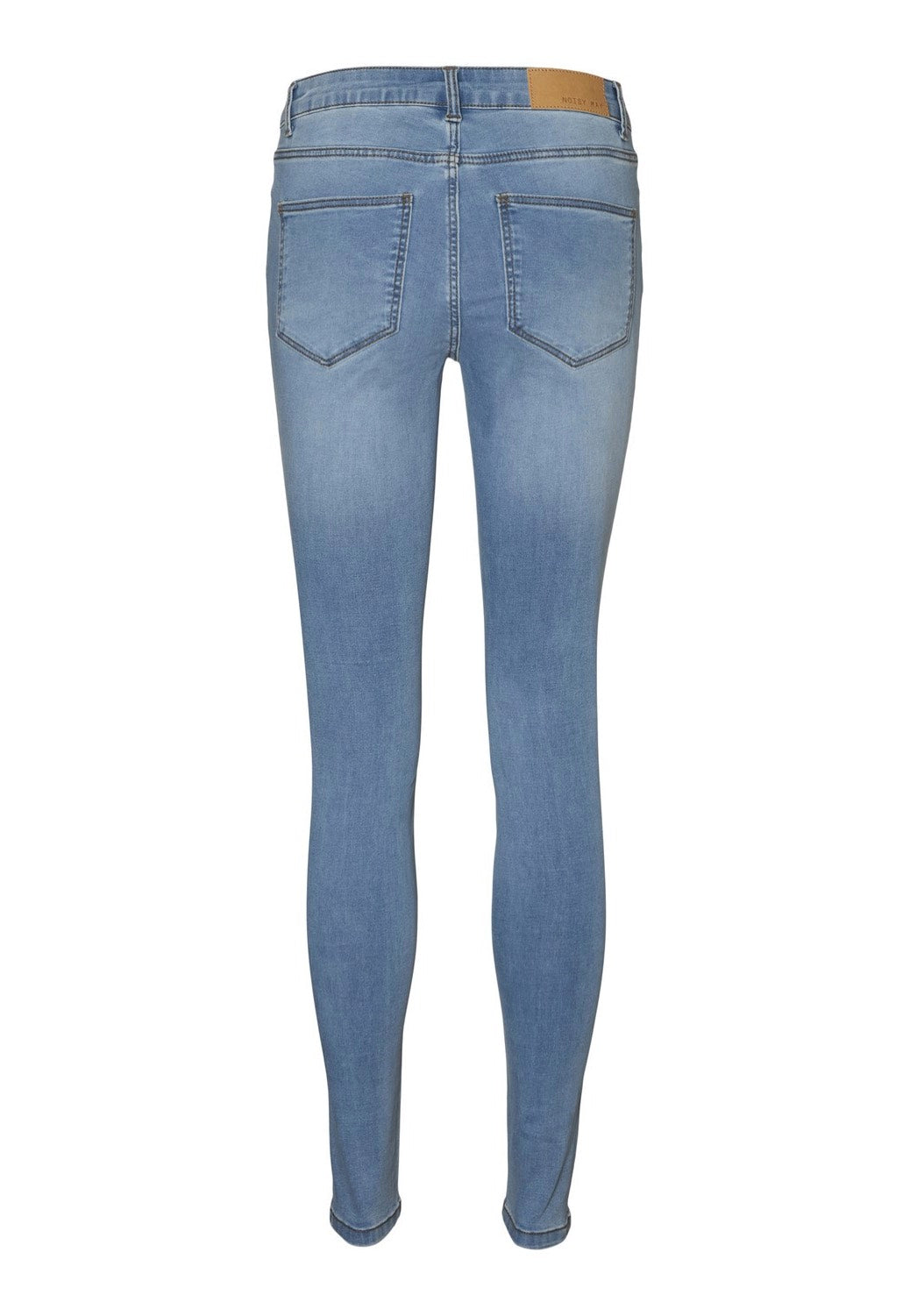 Noisy May - Billie Normal Waist Skinny Light Blue Denim - Jeans | Women-Image