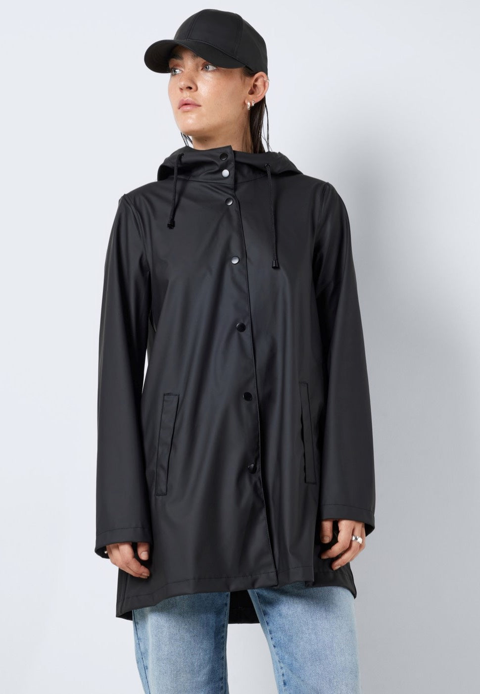 Noisy May - Sky A Line Black - Jacket | Women-Image