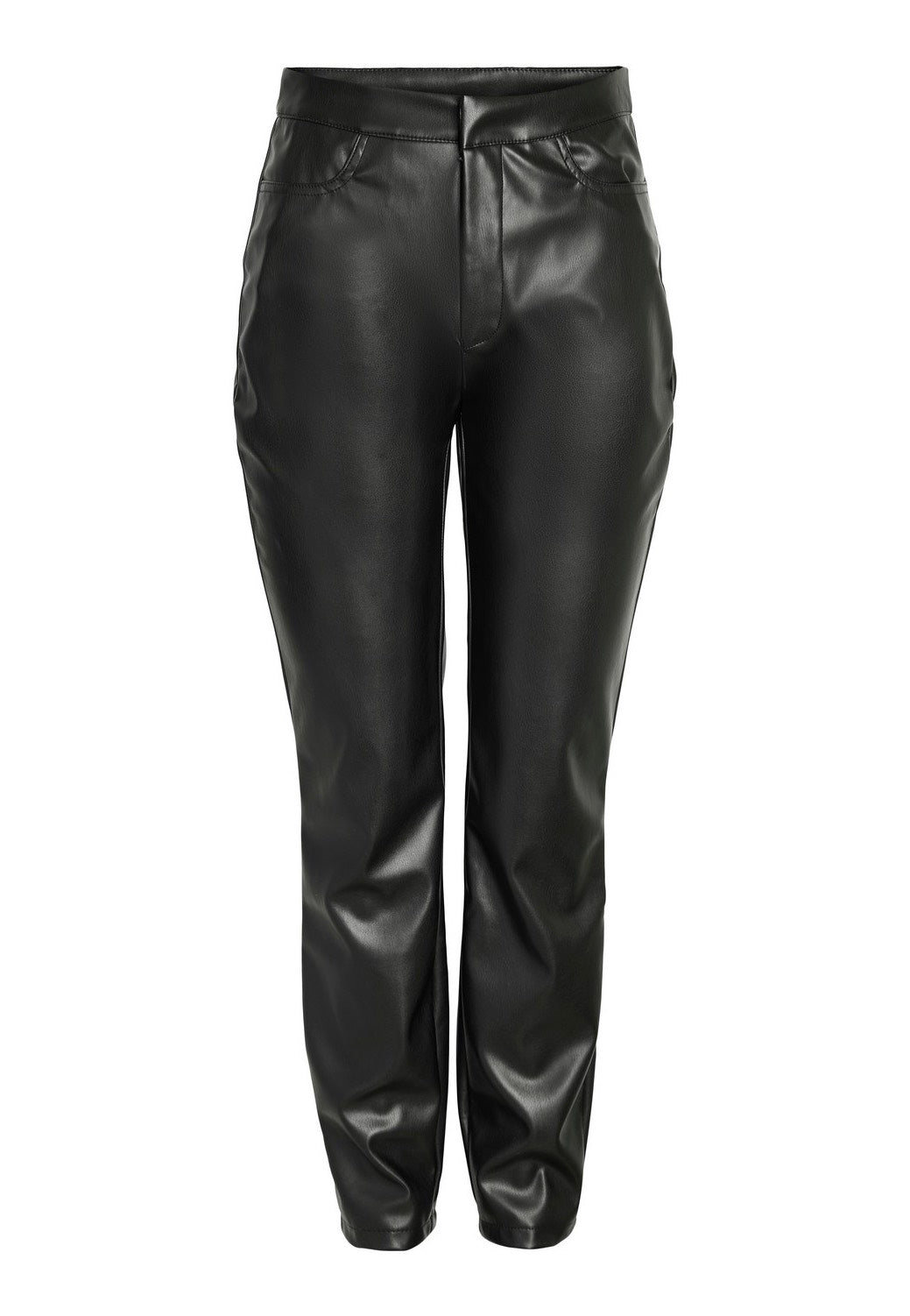 Noisy May - Andy Moni Pu Ankle Black - Pants | Women-Image