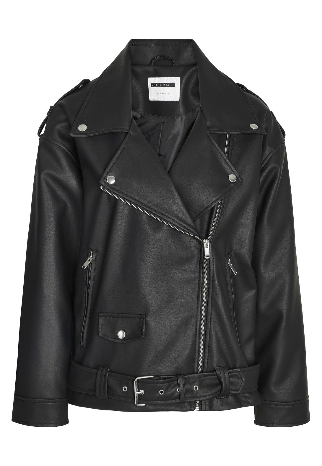 Noisy May - Paulina Oversize Biker Black - Jacket | Women-Image