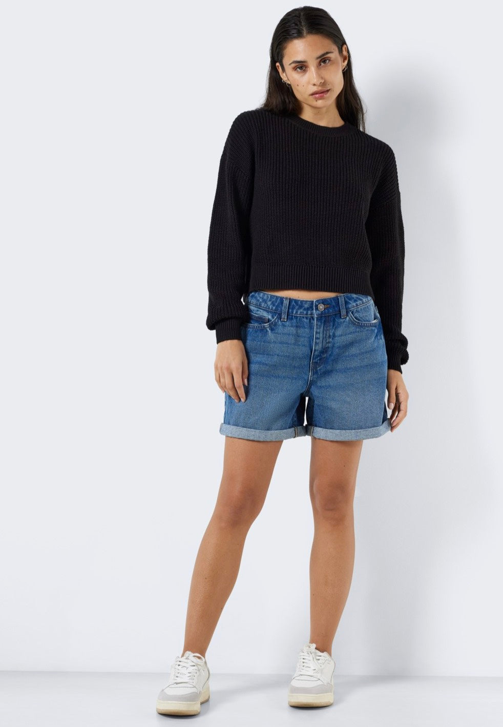 Noisy May - Maysa O Neck Black - Pullover | Women-Image