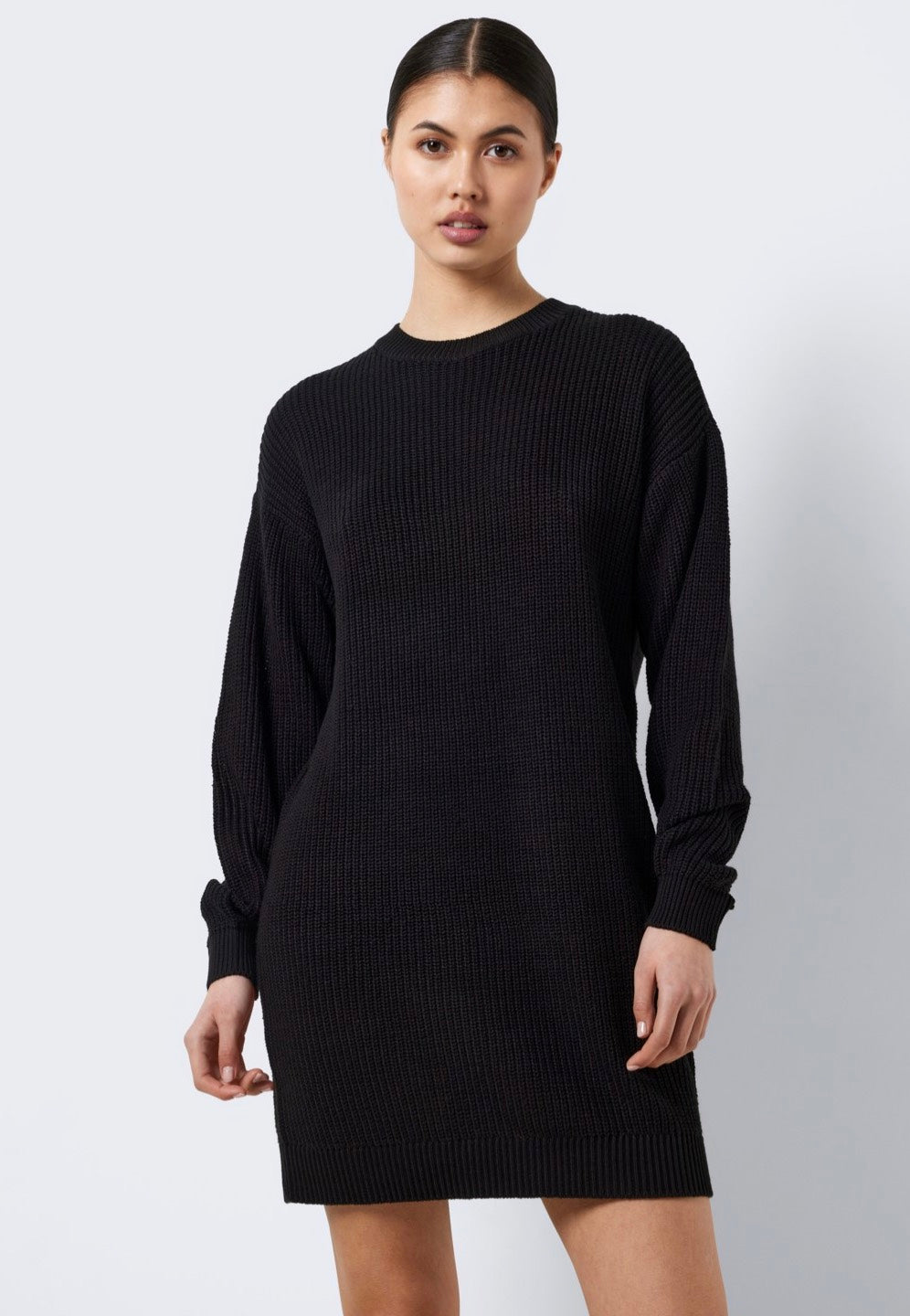 Noisy May - Maysa O Neck Black - Knit Dress | Women-Image