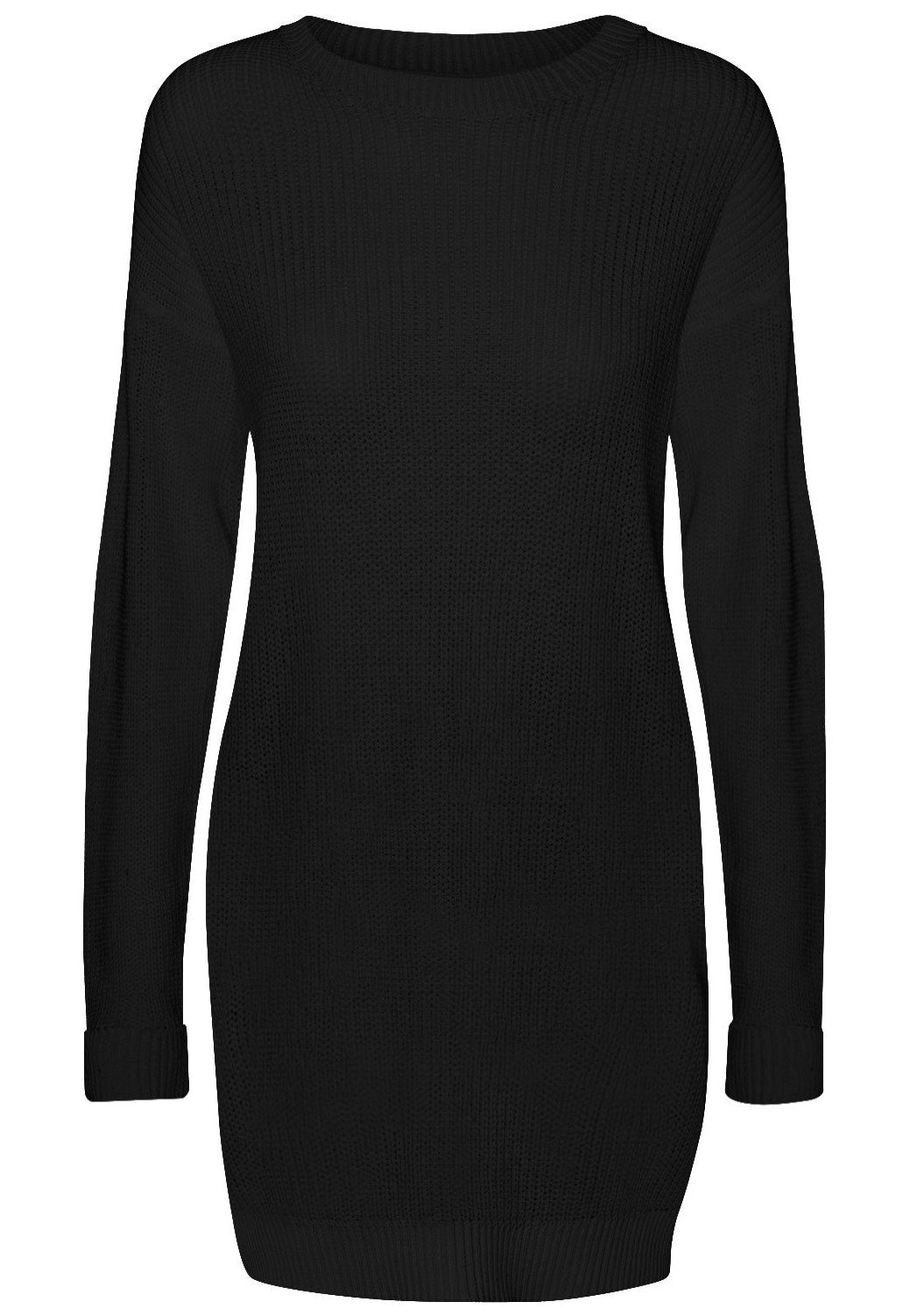 Noisy May - Maysa O Neck Black - Knit Dress | Women-Image