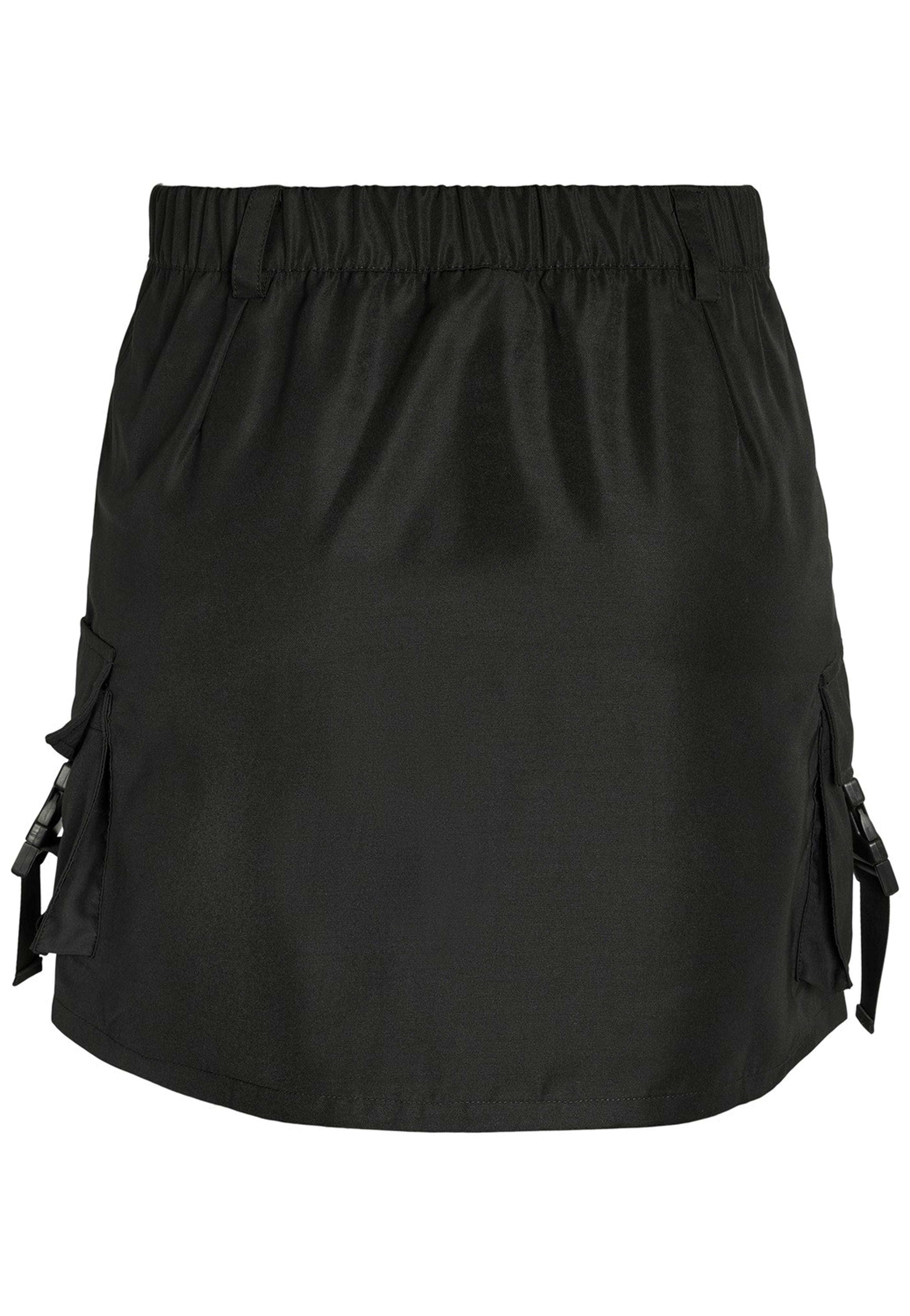 Noisy May - Irina Cargo Black Buckles - Skirt | Women-Image