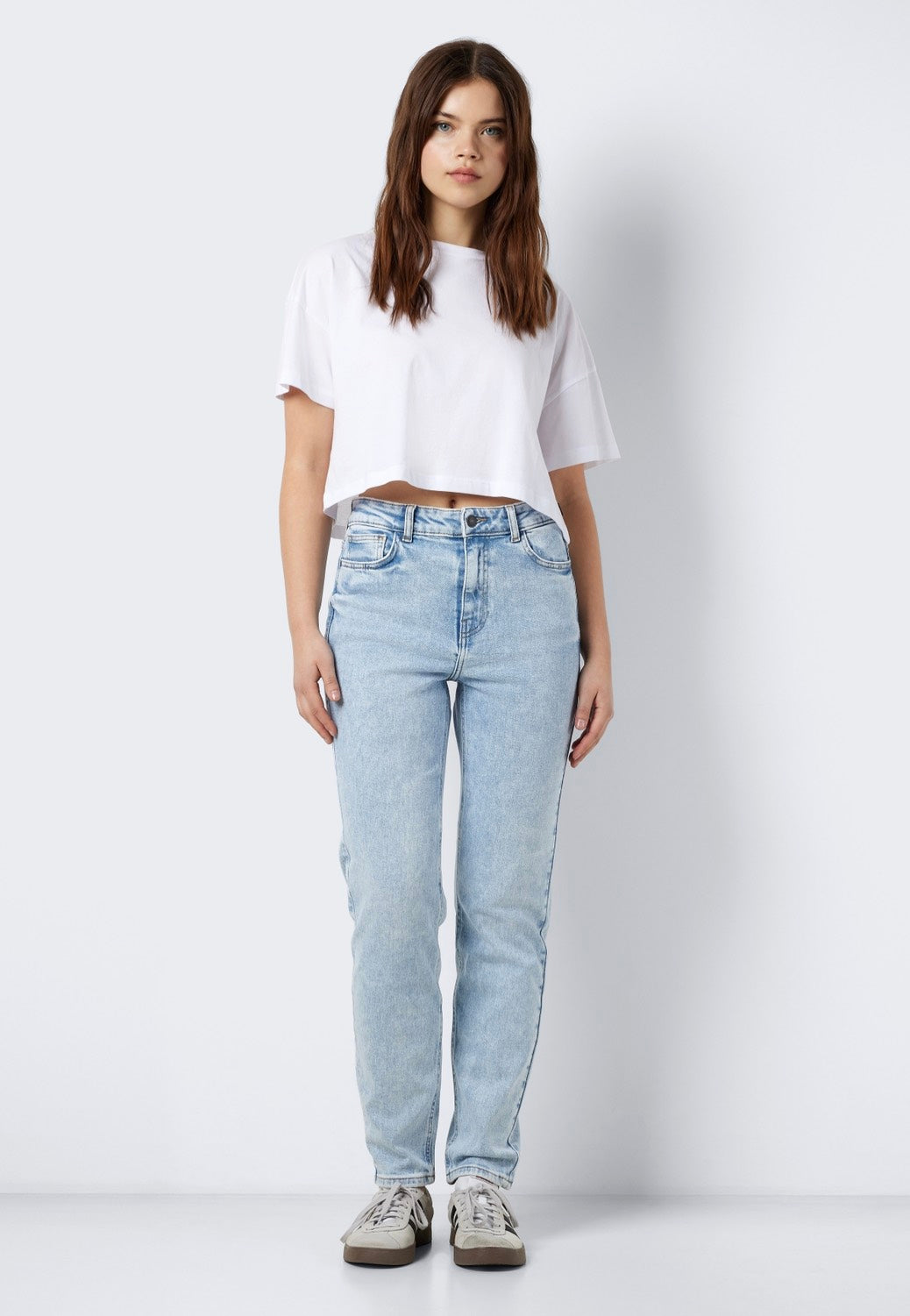 Noisy May - Moni St Ank Light Blue Denim - Jeans | Women-Image