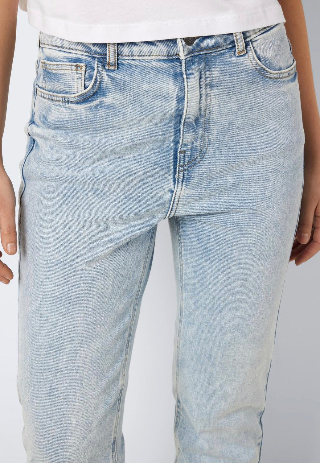 Noisy May - Moni St Ank Light Blue Denim - Jeans | Women-Image