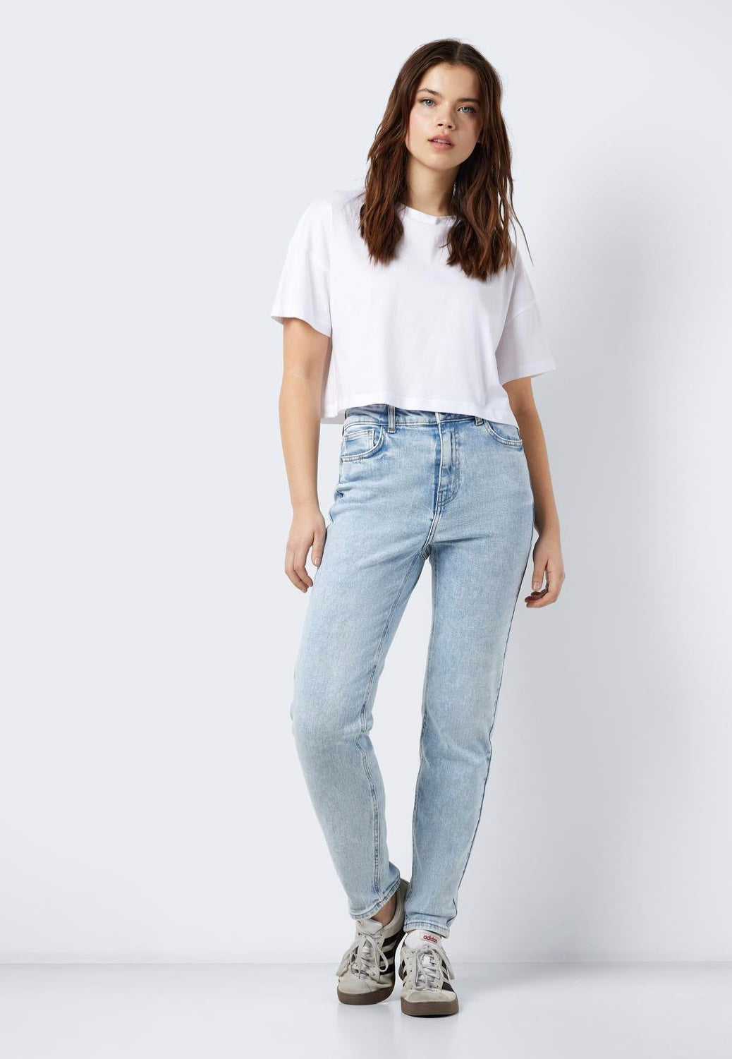 Noisy May - Moni St Ank Light Blue Denim - Jeans | Women-Image