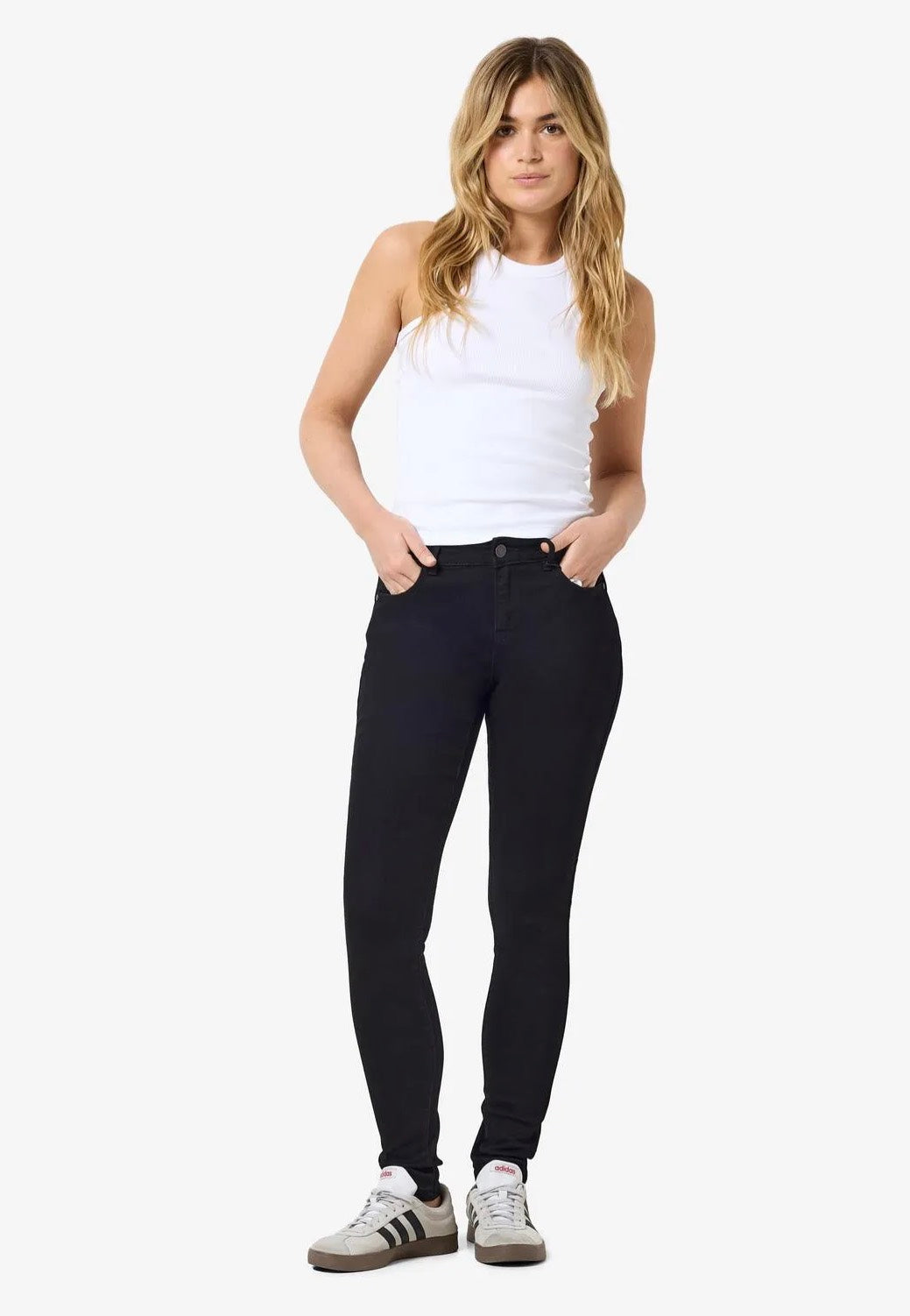 Noisy May - Jen Skinny Shaper Black - Jeans | Women-Image