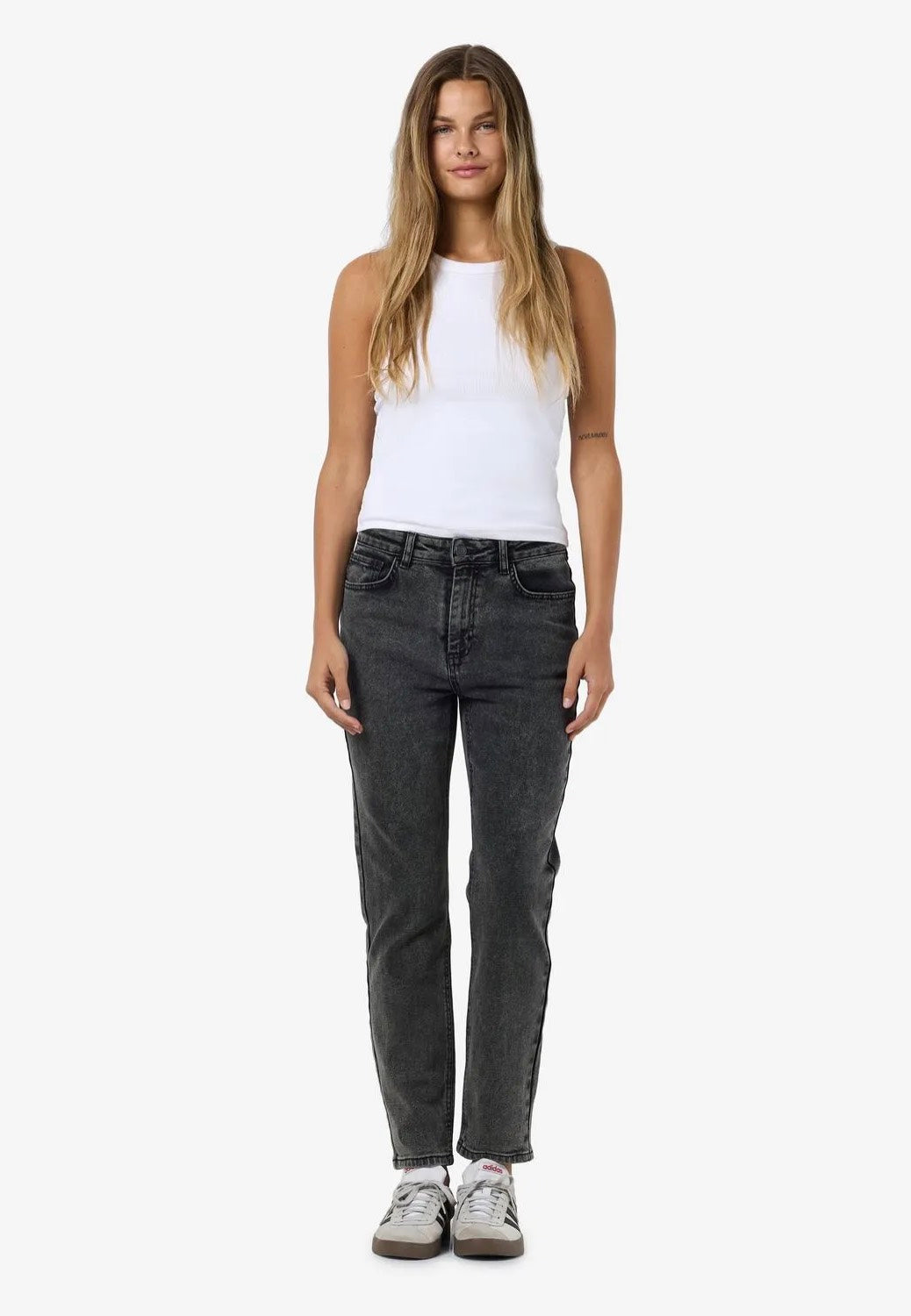 Noisy May - Moni Dark Grey Denim - Jeans | Women-Image