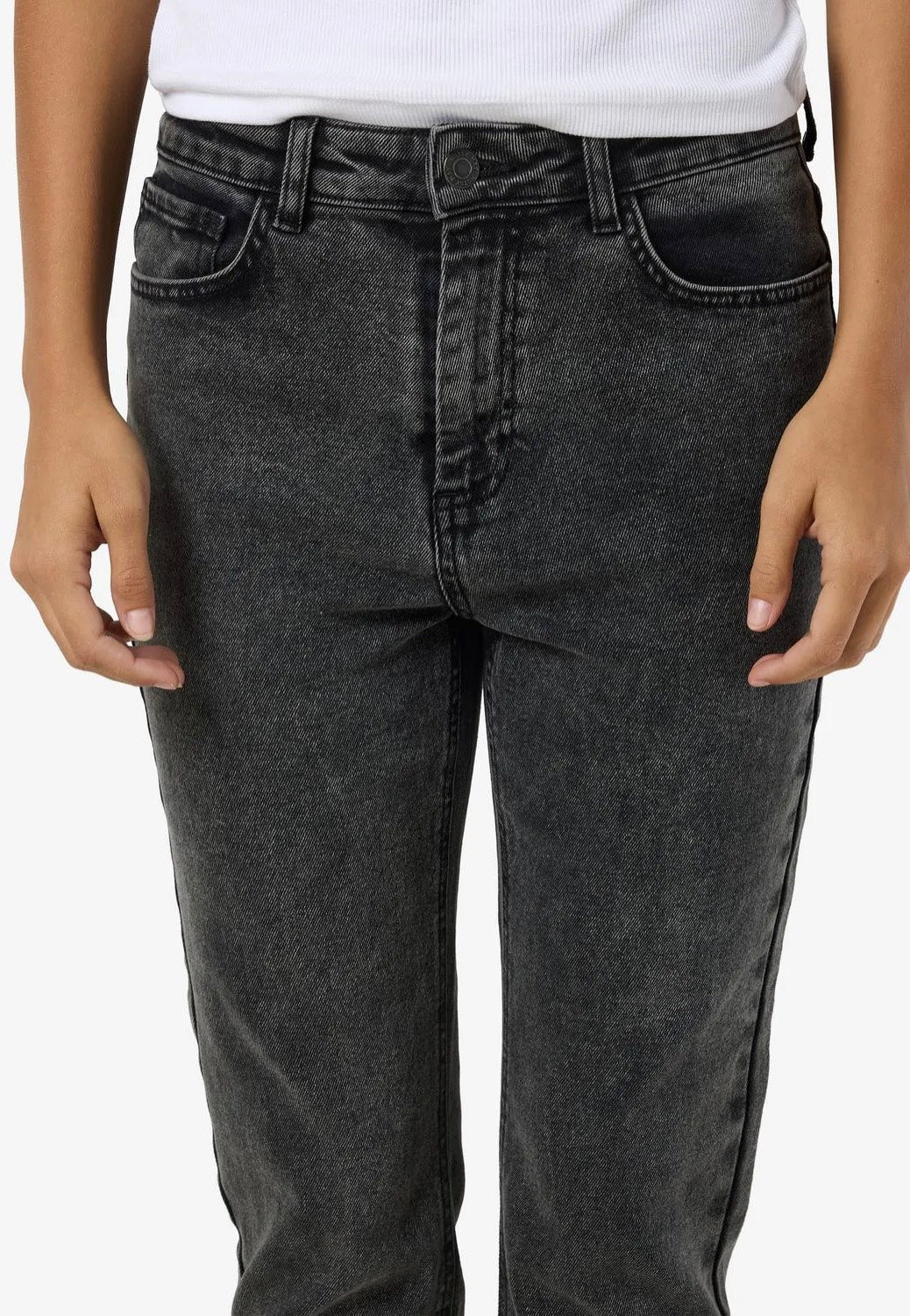 Noisy May - Moni Dark Grey Denim - Jeans | Women-Image