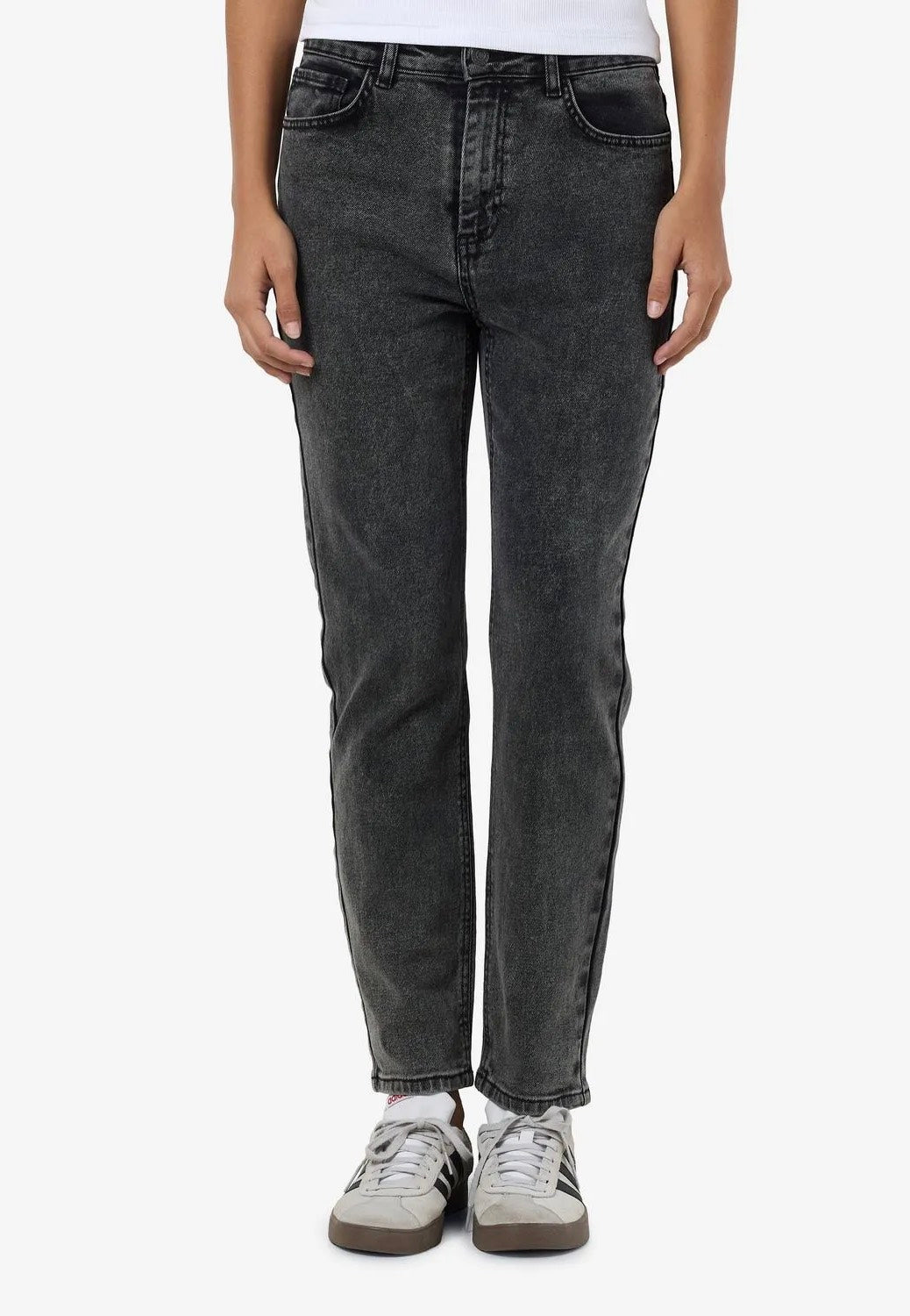 Noisy May - Moni Dark Grey Denim - Jeans | Women-Image