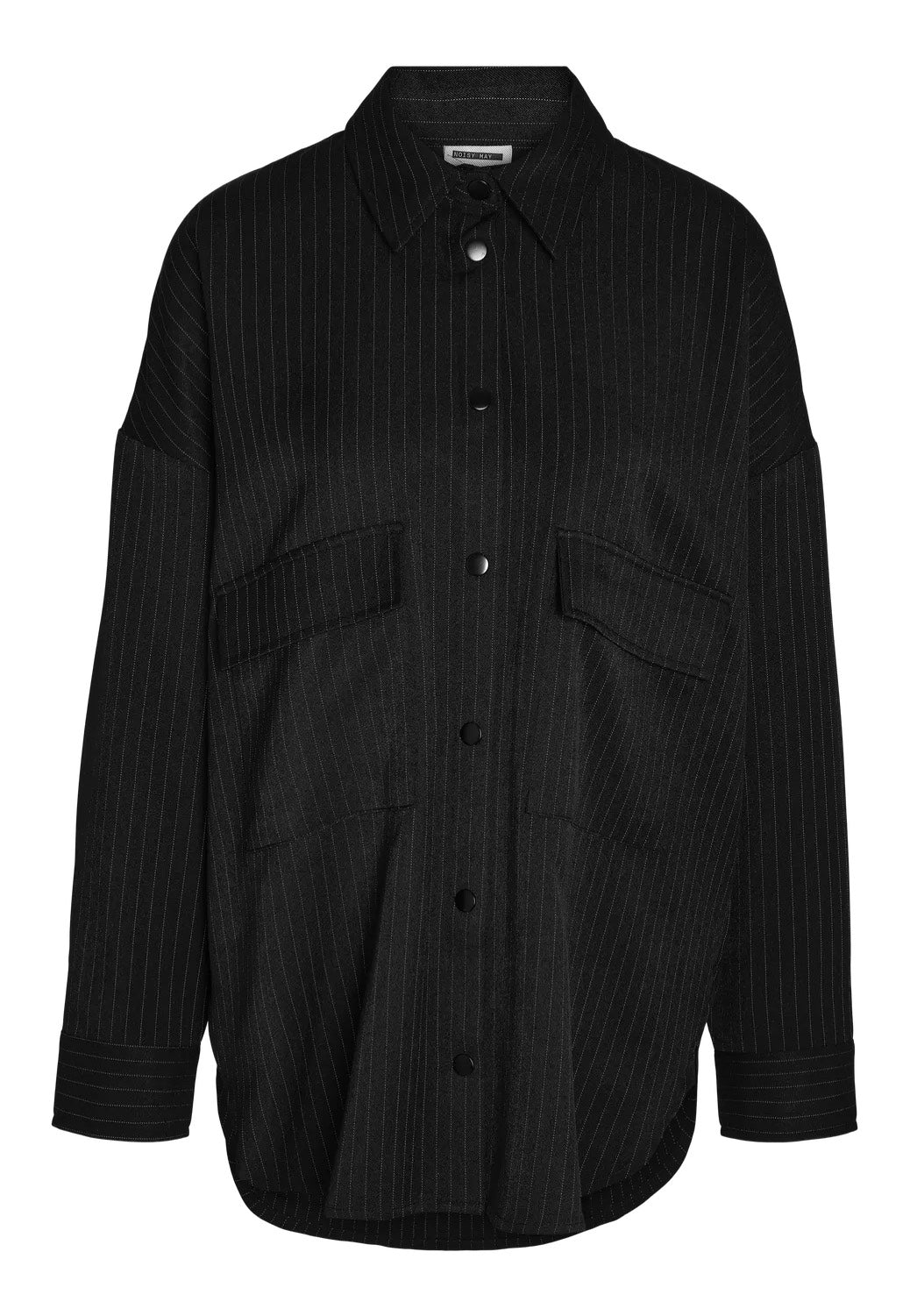 Noisy May - Dallas Pinstripe Black White - Blouse | Women-Image