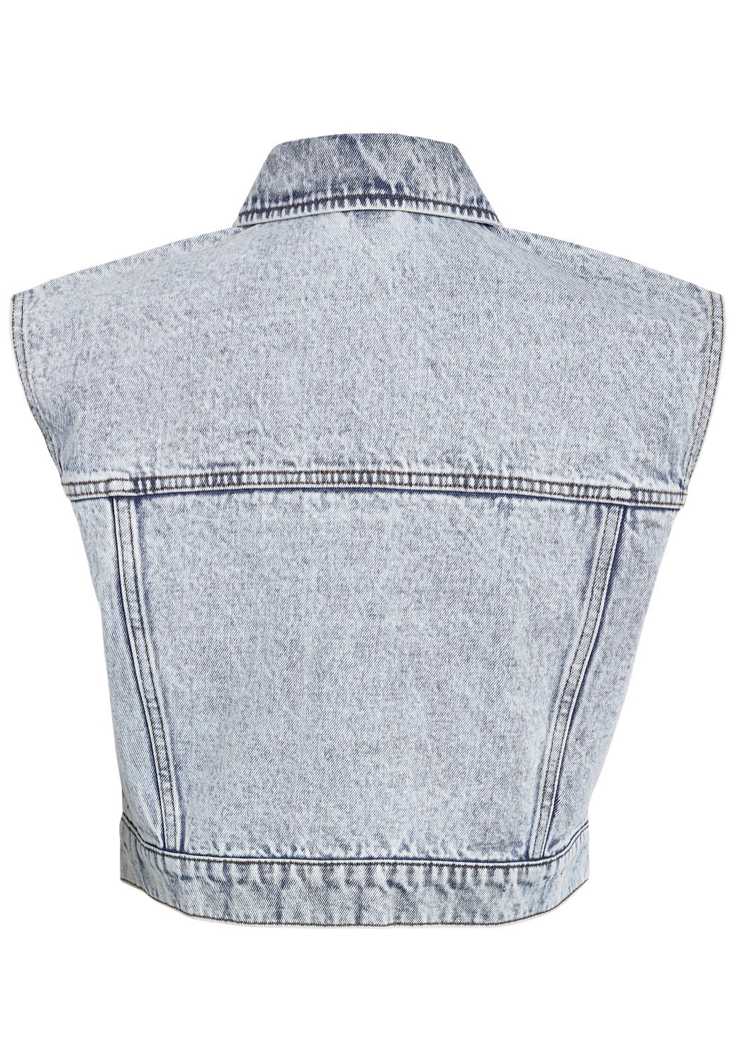 Noisy May - Nathi Light Blue Denim - Vest | Women-Image