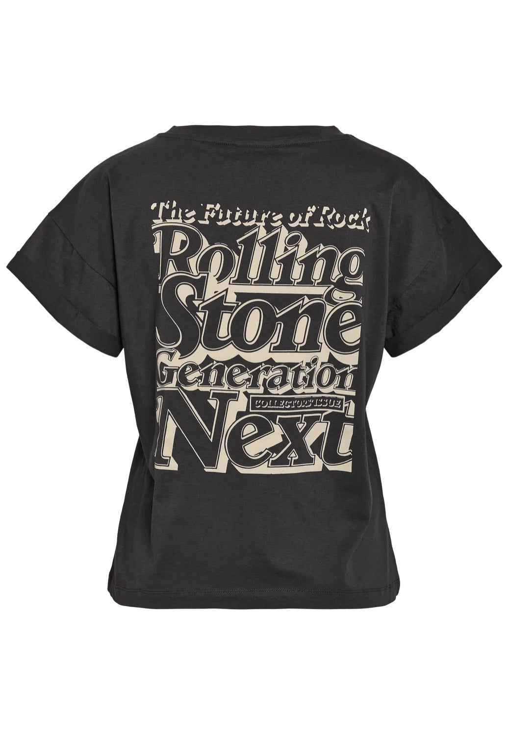 Noisy May x The Rolling Stones - Gaby Obsidian Oatmeal - T-Shirt | Women-Image