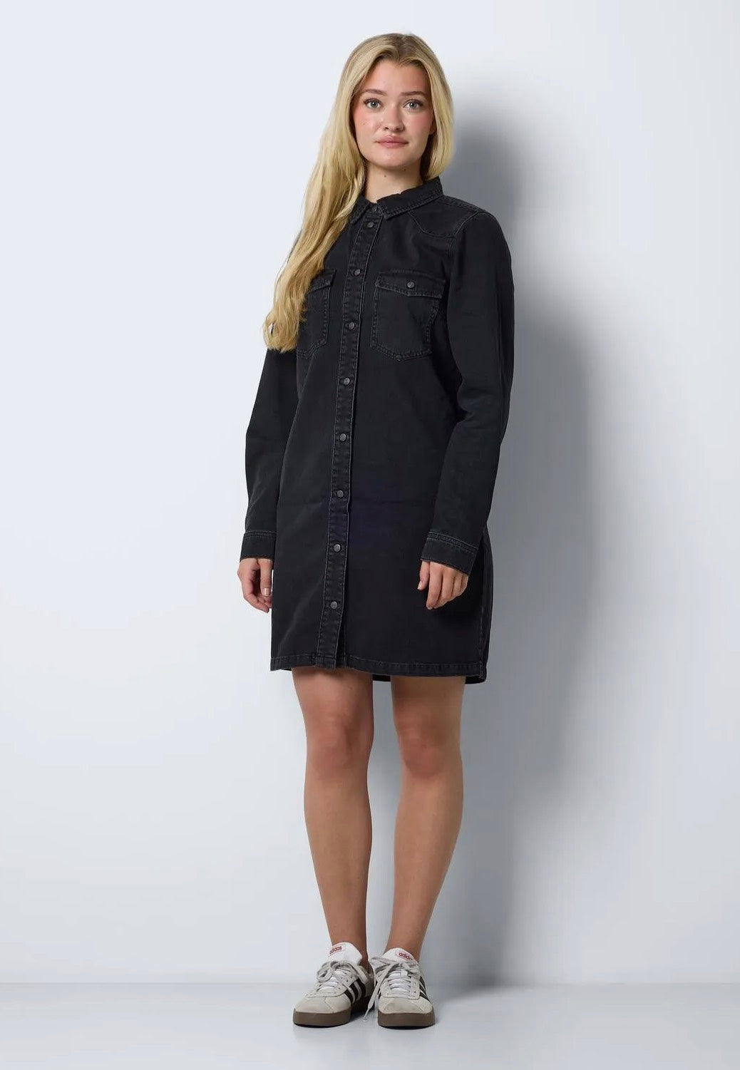 Noisy May - New Single Denim Black - Dress | Women-Image