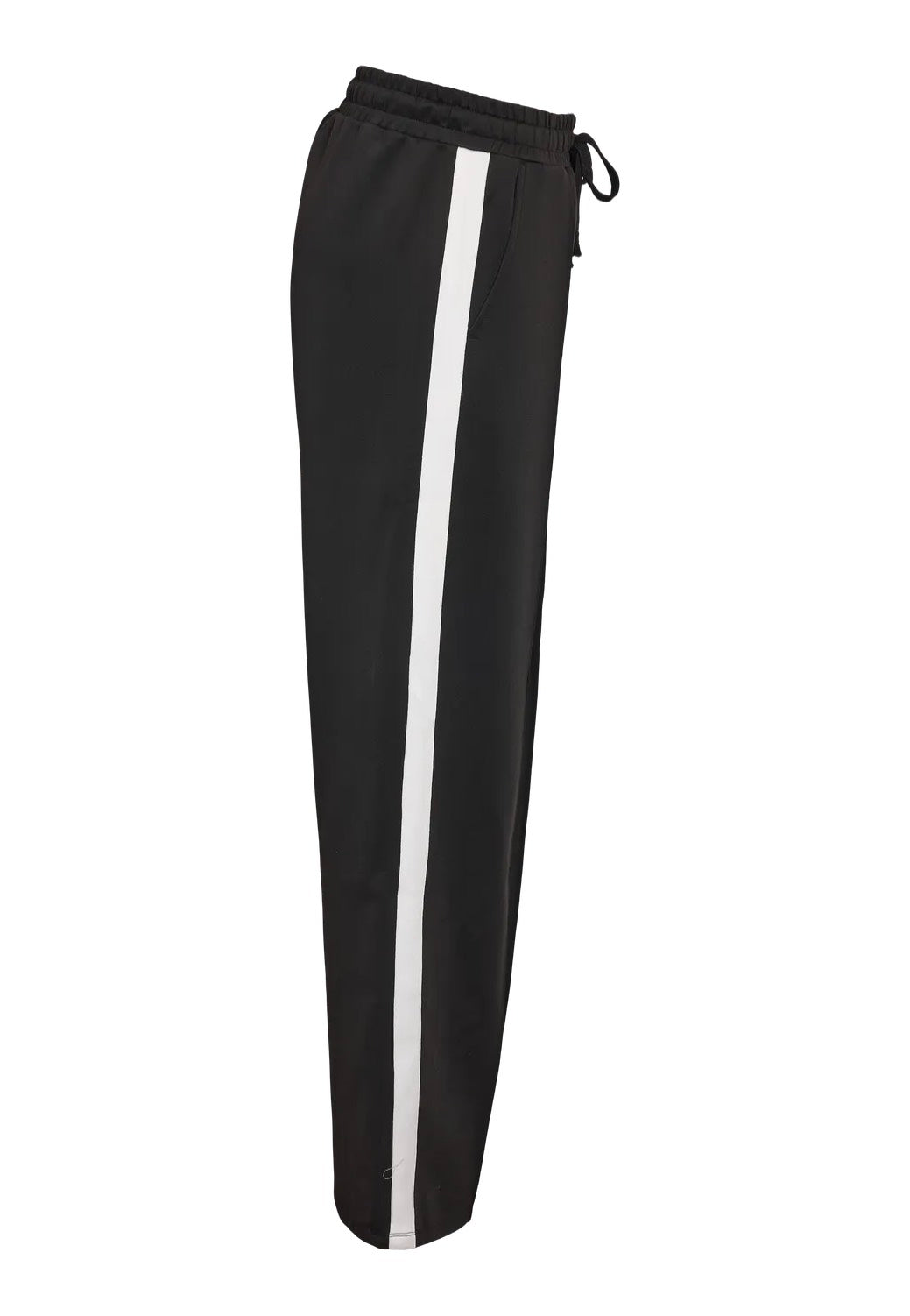 Noisy May - Jenna Sporty Track Black White - Sweat Pants | Women-Image