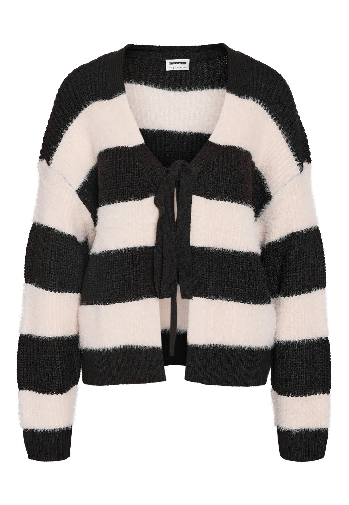 Noisy May - Blair Tie Black Birch - Cardigan | Women-Image