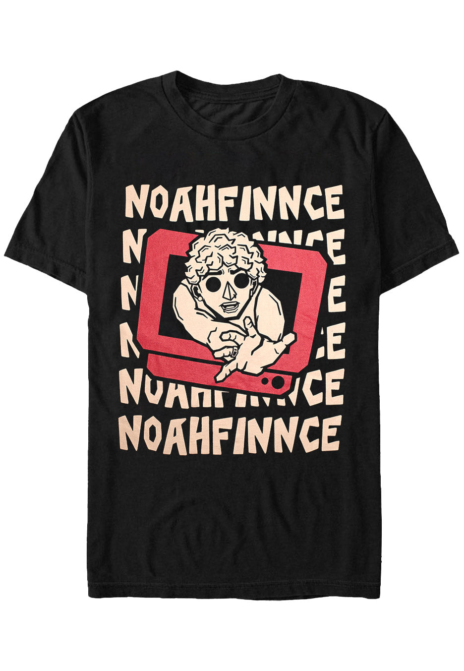 NOAHFINNCE - Growing Up On The Internet Album Art - T-Shirt | Neutral-Image