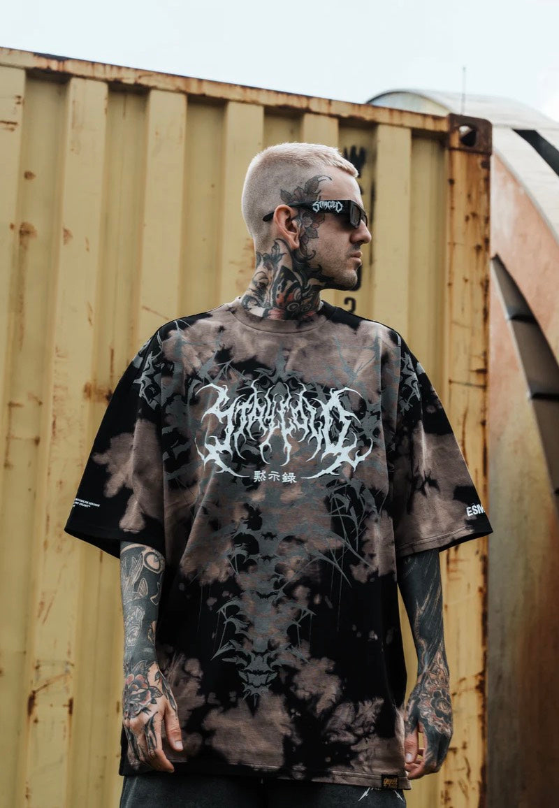 Stay Cold Apparel - Nocturnal Lifelines Bleached - T-Shirt | Men-Image