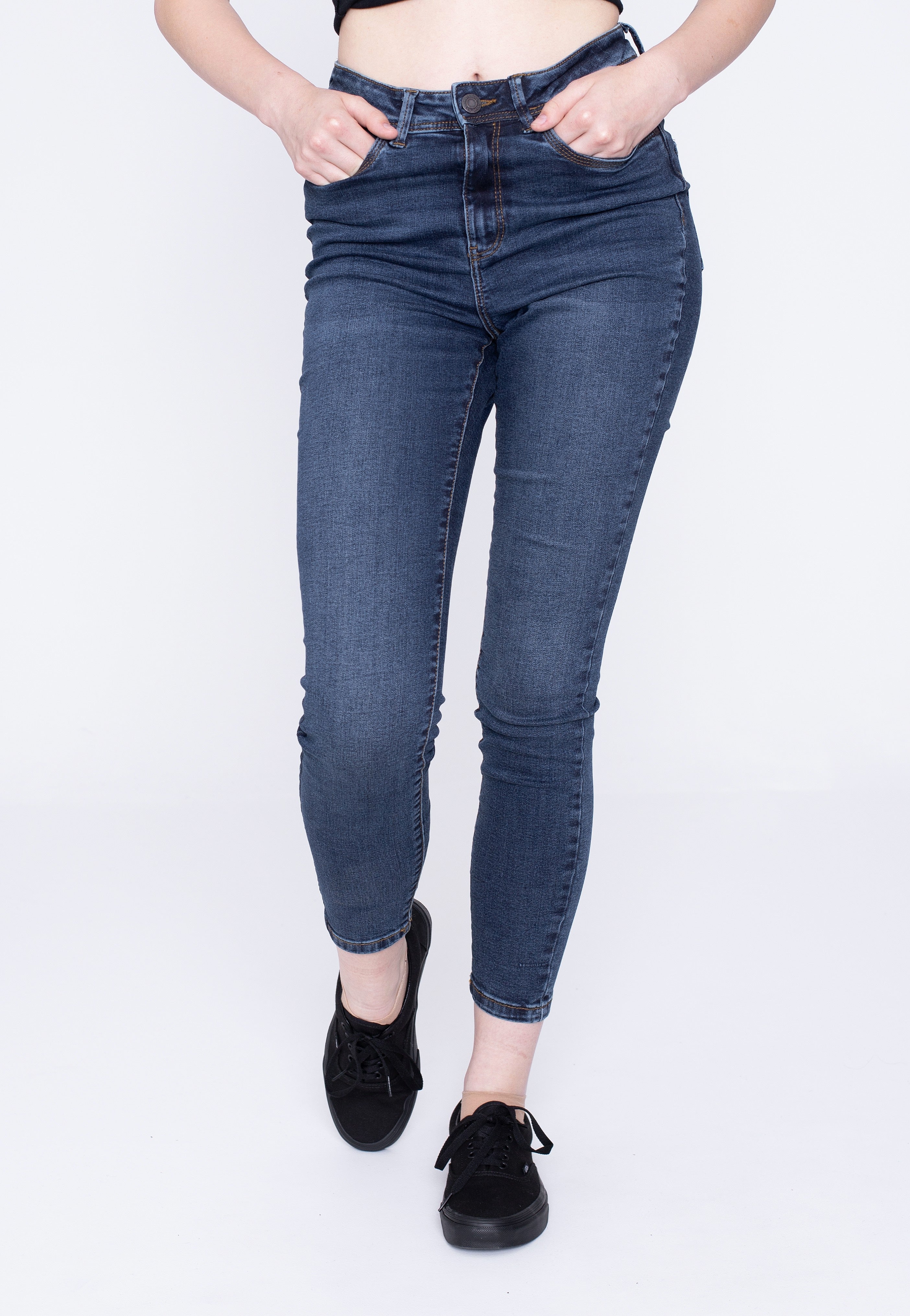 Noisy May - Agnes Ank Medium Blue Denim - Jeans | Women-Image