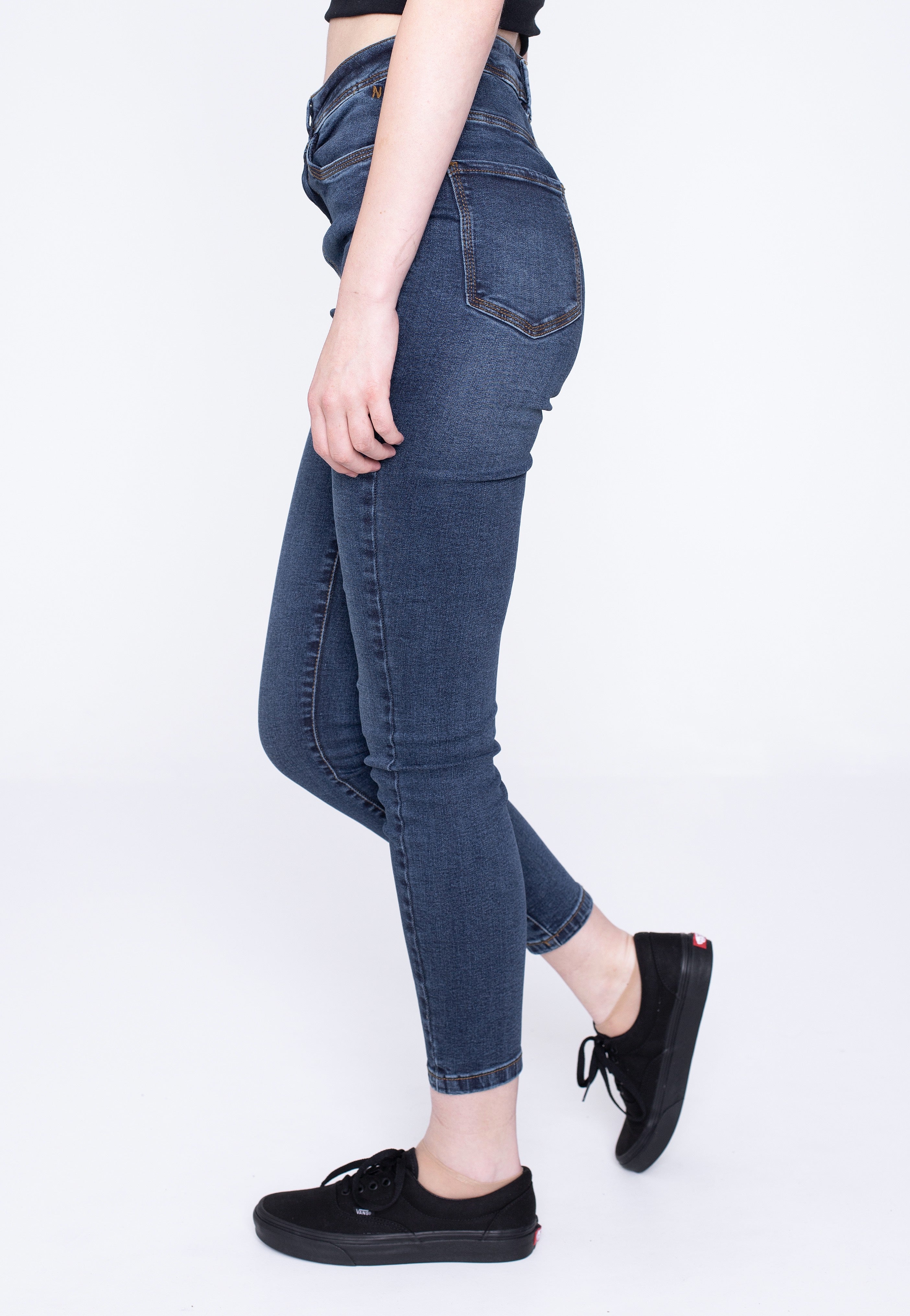 Noisy May - Agnes Ank Medium Blue Denim - Jeans | Women-Image