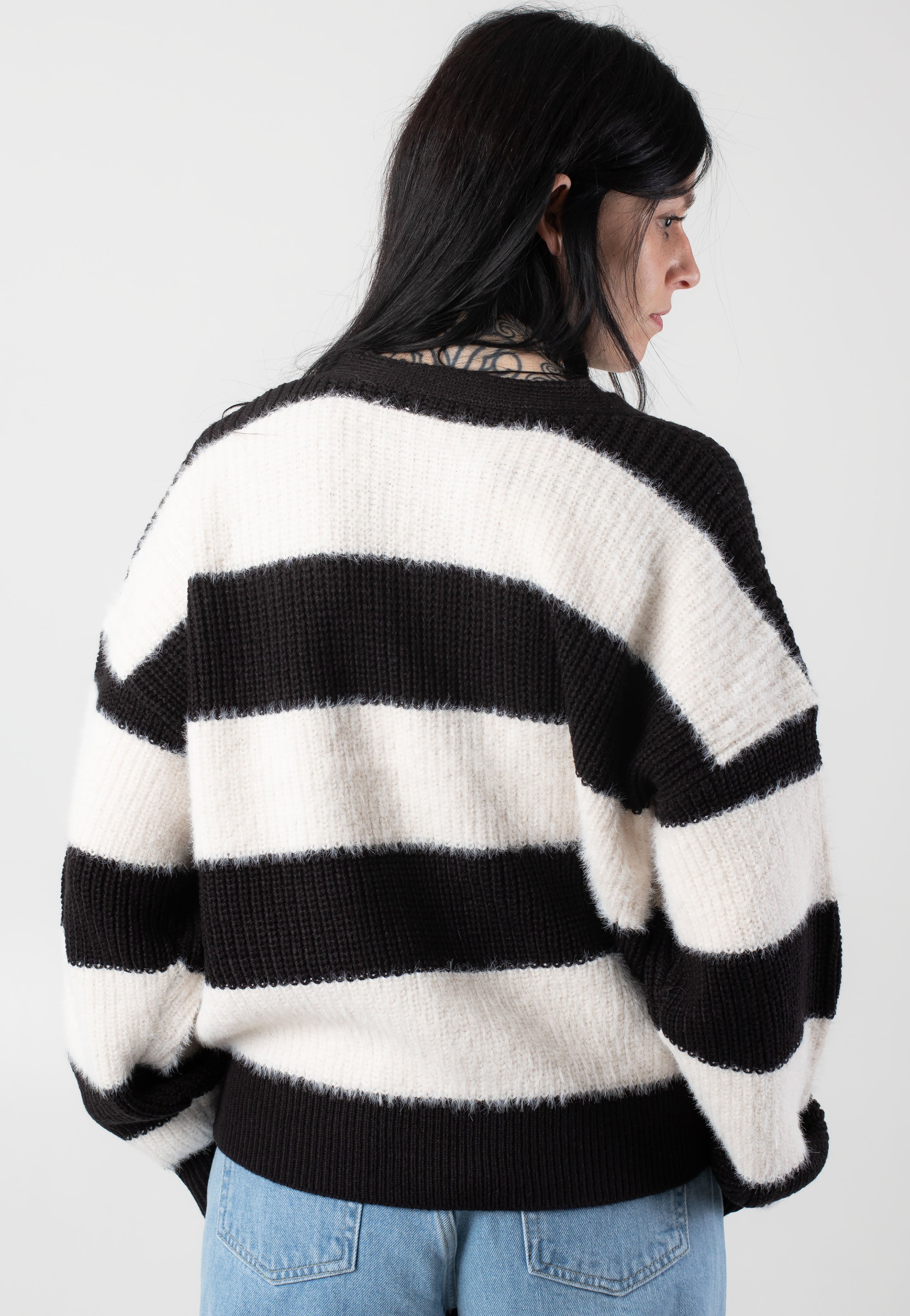 Noisy May - Blair Tie Black Birch - Cardigan | Women-Image