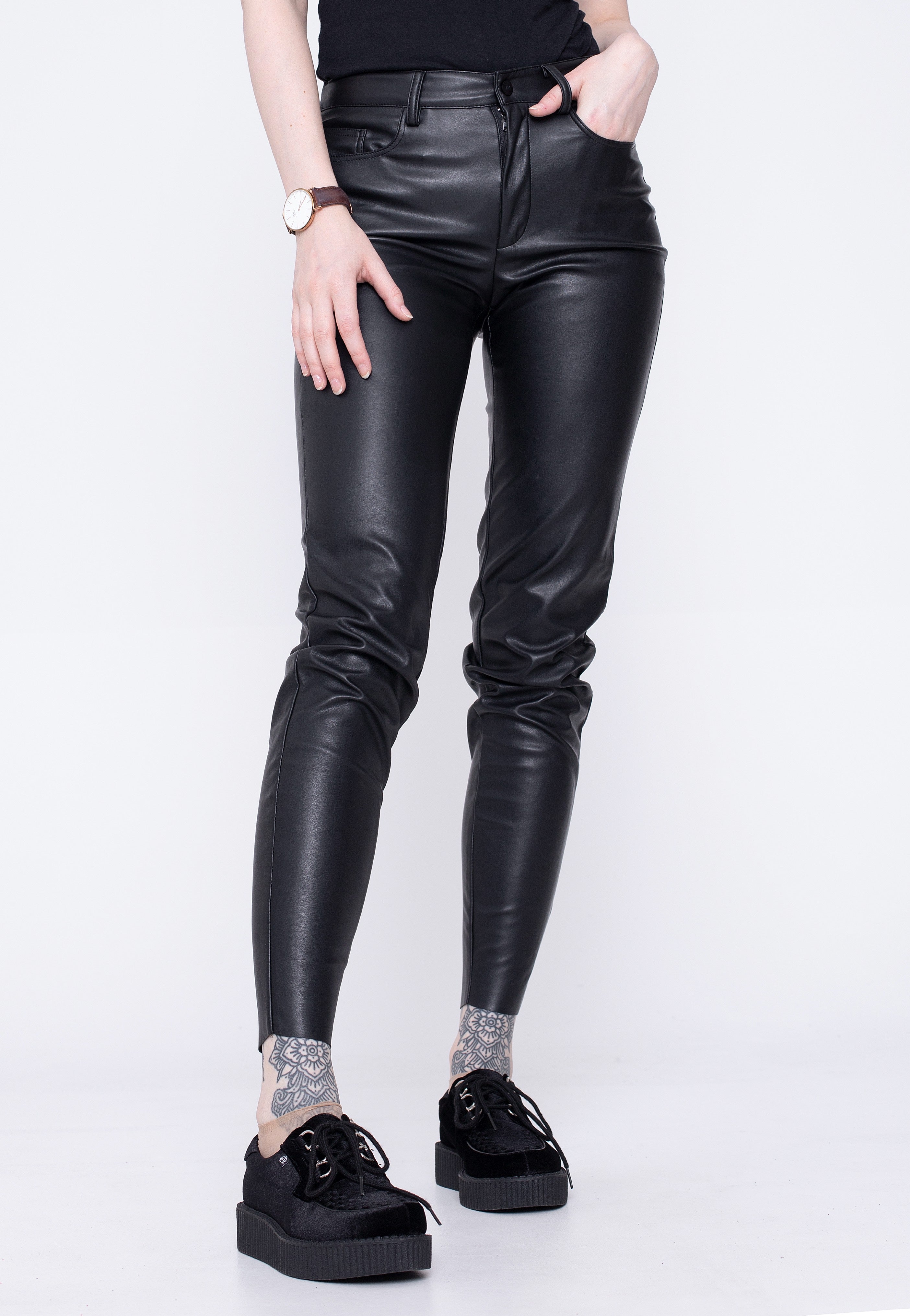 Noisy May - Callie Andy Black - Pants | Women-Image