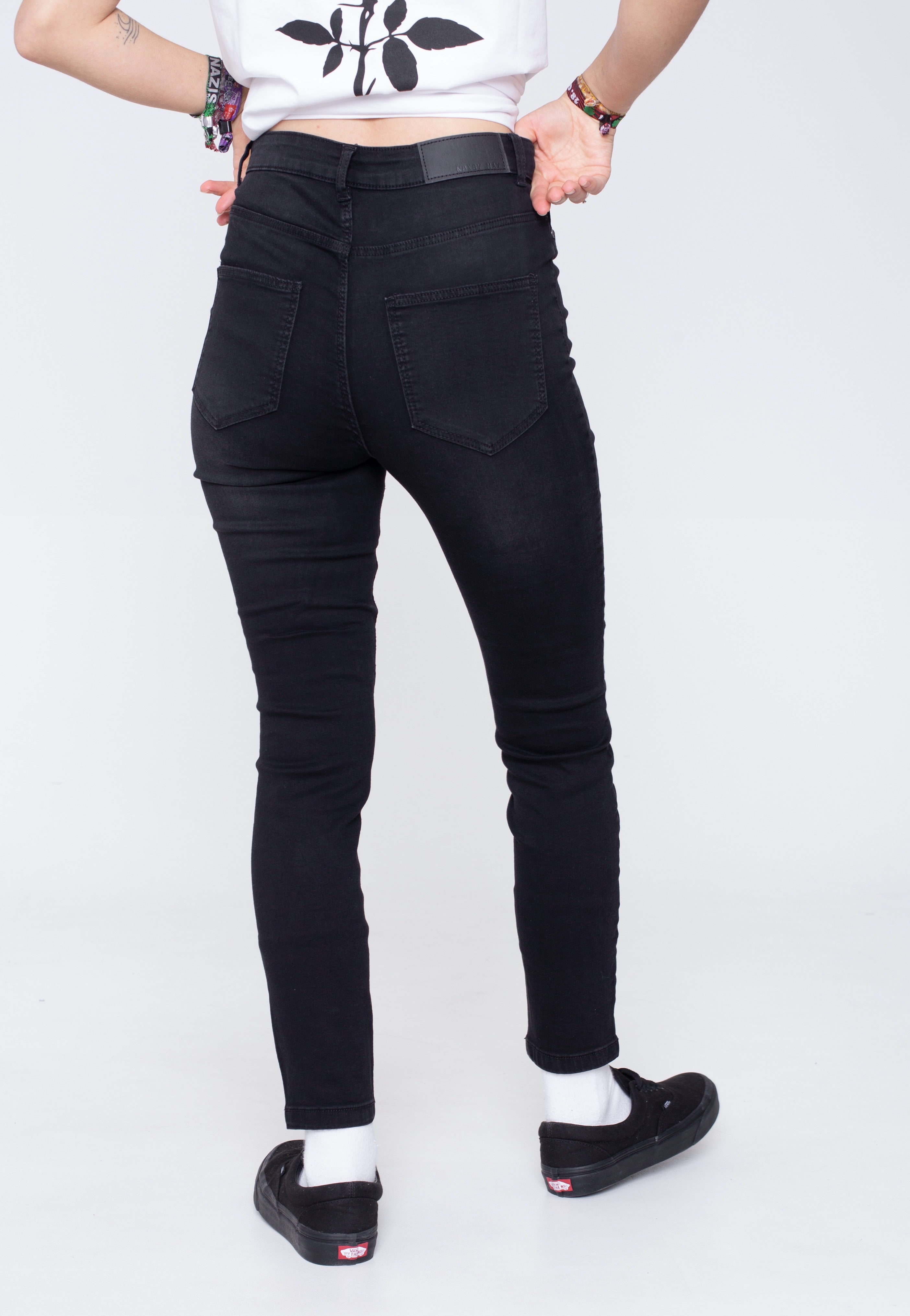 Noisy May - Callie Skinny Ankle Medium Grey Denim - Jeans | Women-Image