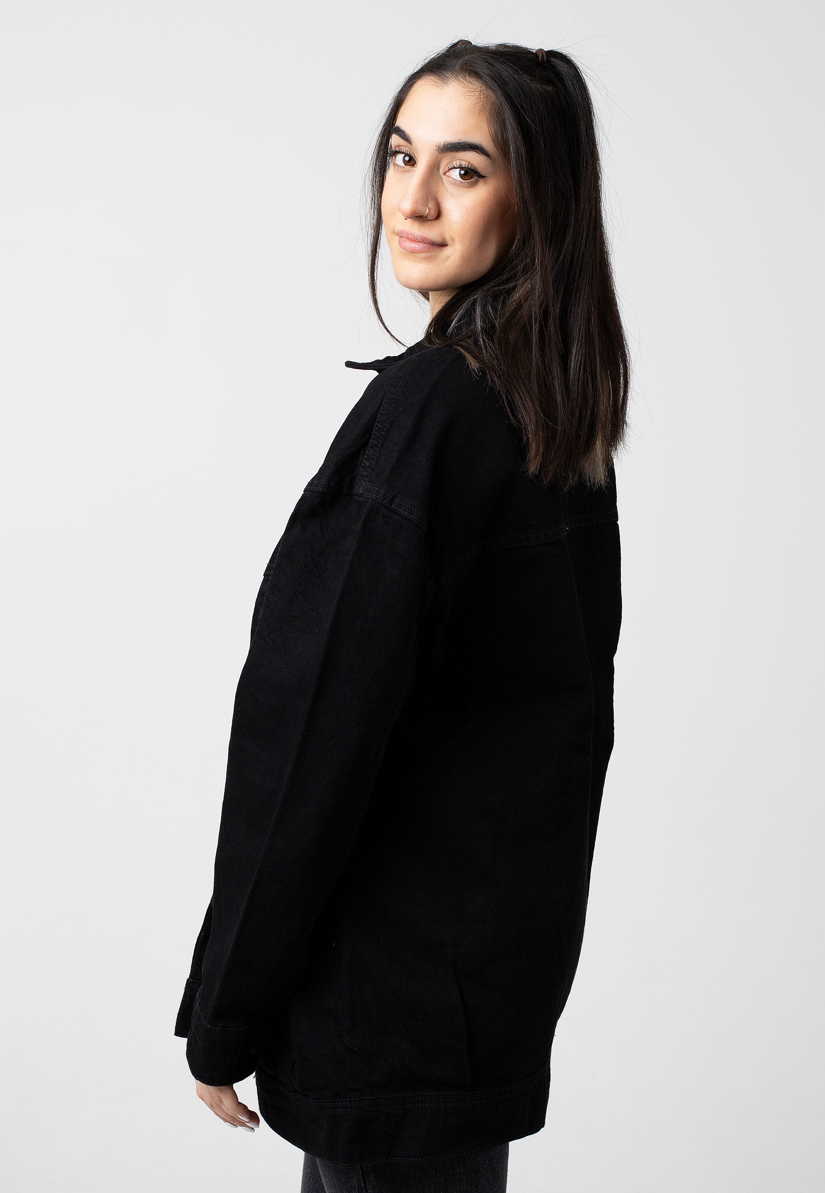 Noisy May - Casie Oversized Black - Jacket | Women-Image