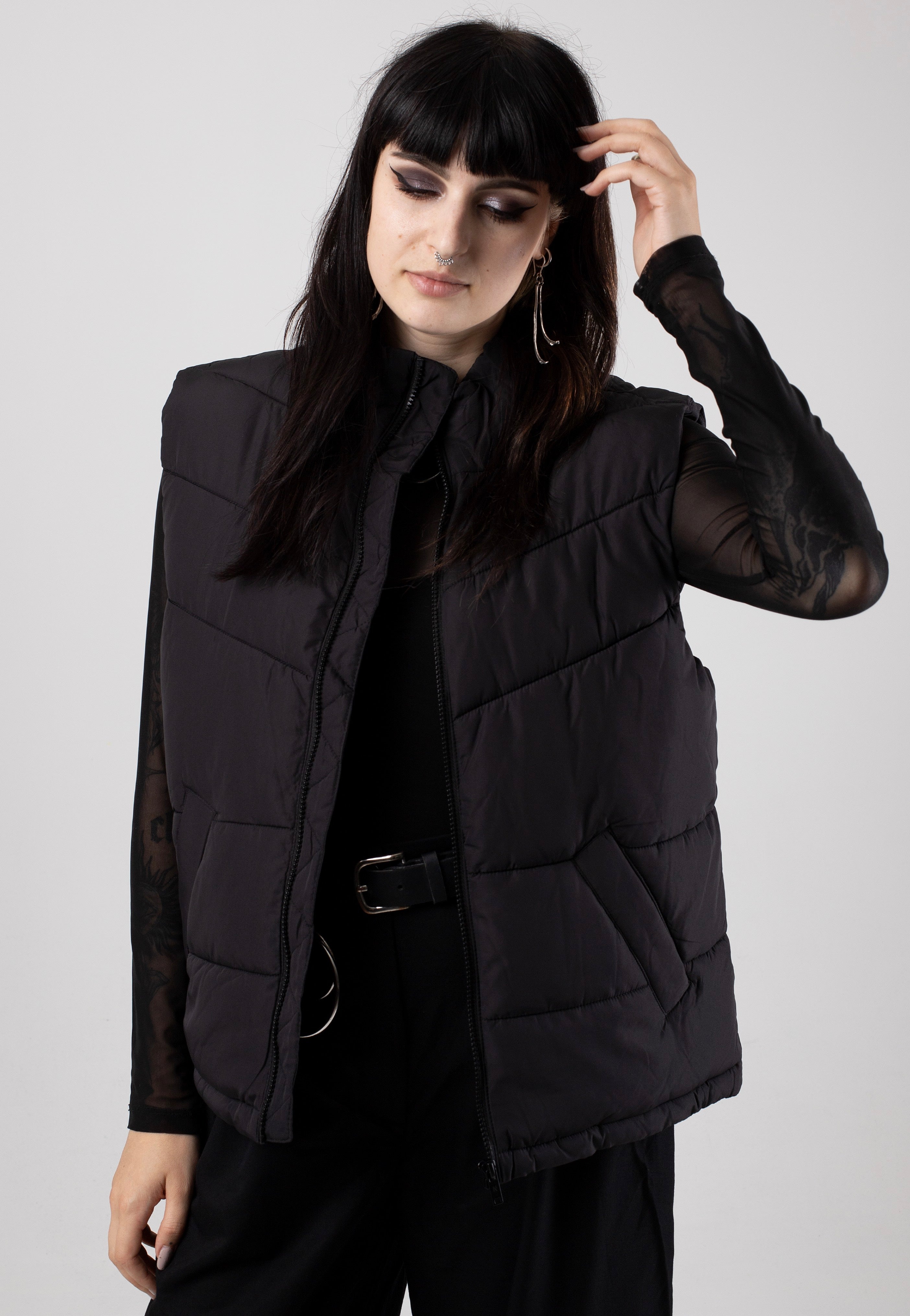 Noisy May - Dalcon Short Black Lining - Vest | Women-Image