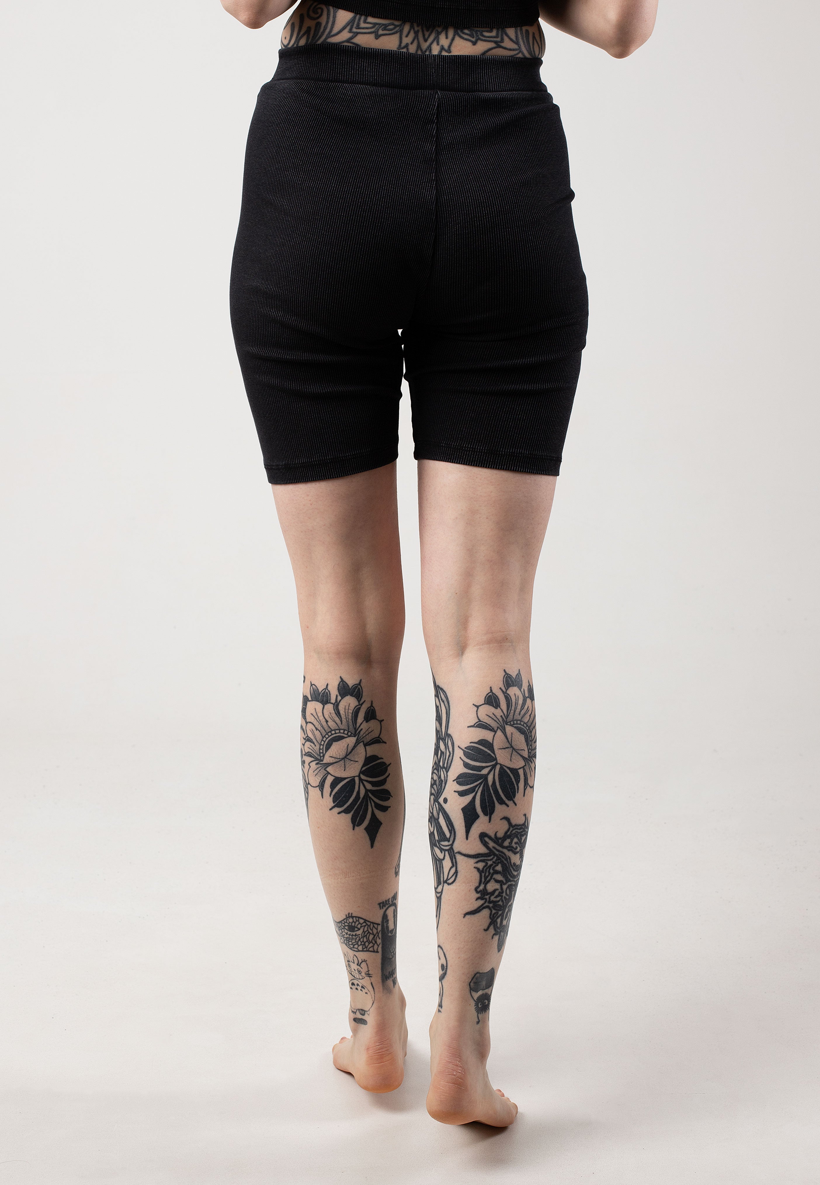 Noisy May - Edda Wash Biker Black Wash - Shorts | Women-Image