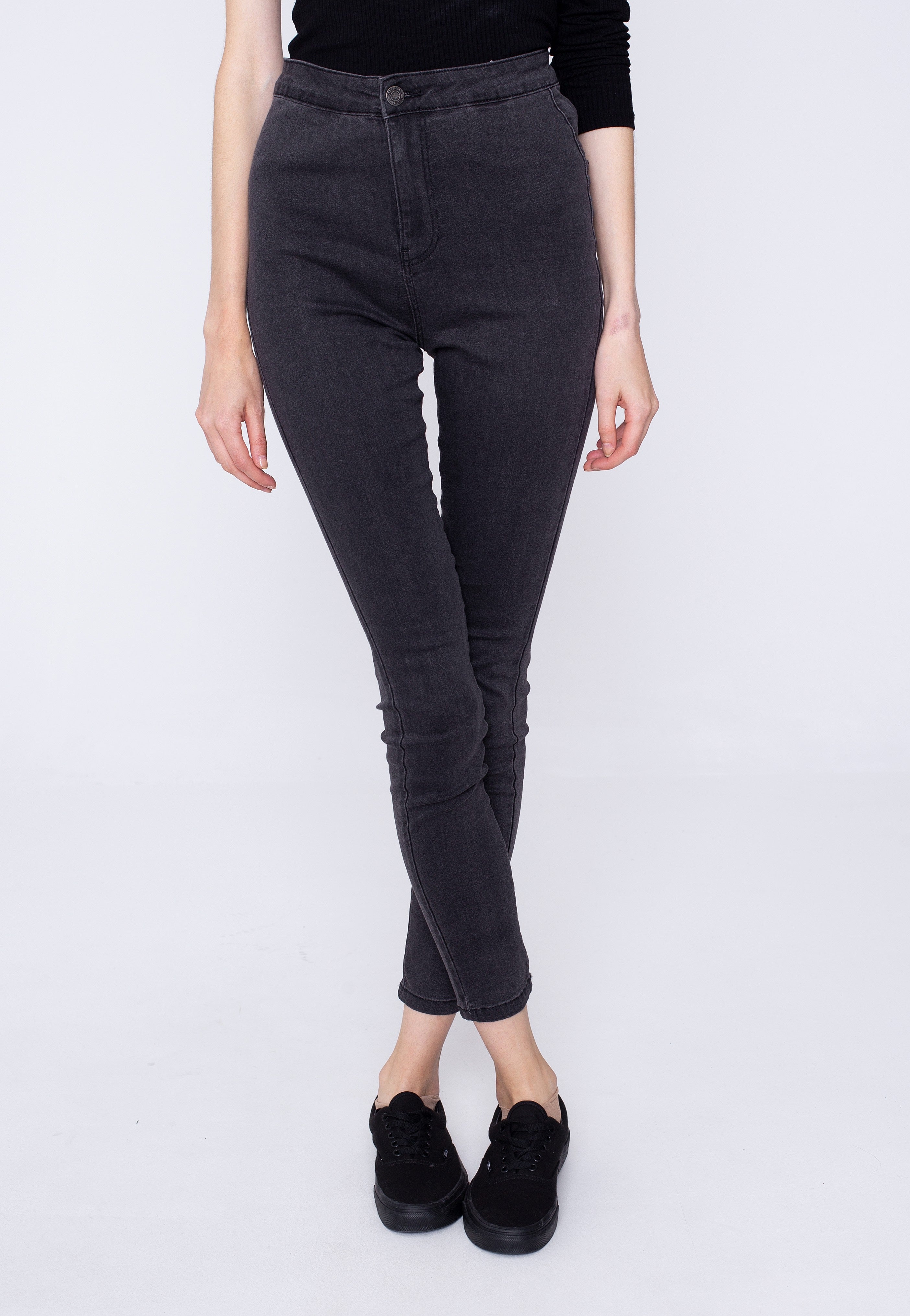 Noisy May - Ella Super Medium Grey Denim - Jeans | Women-Image