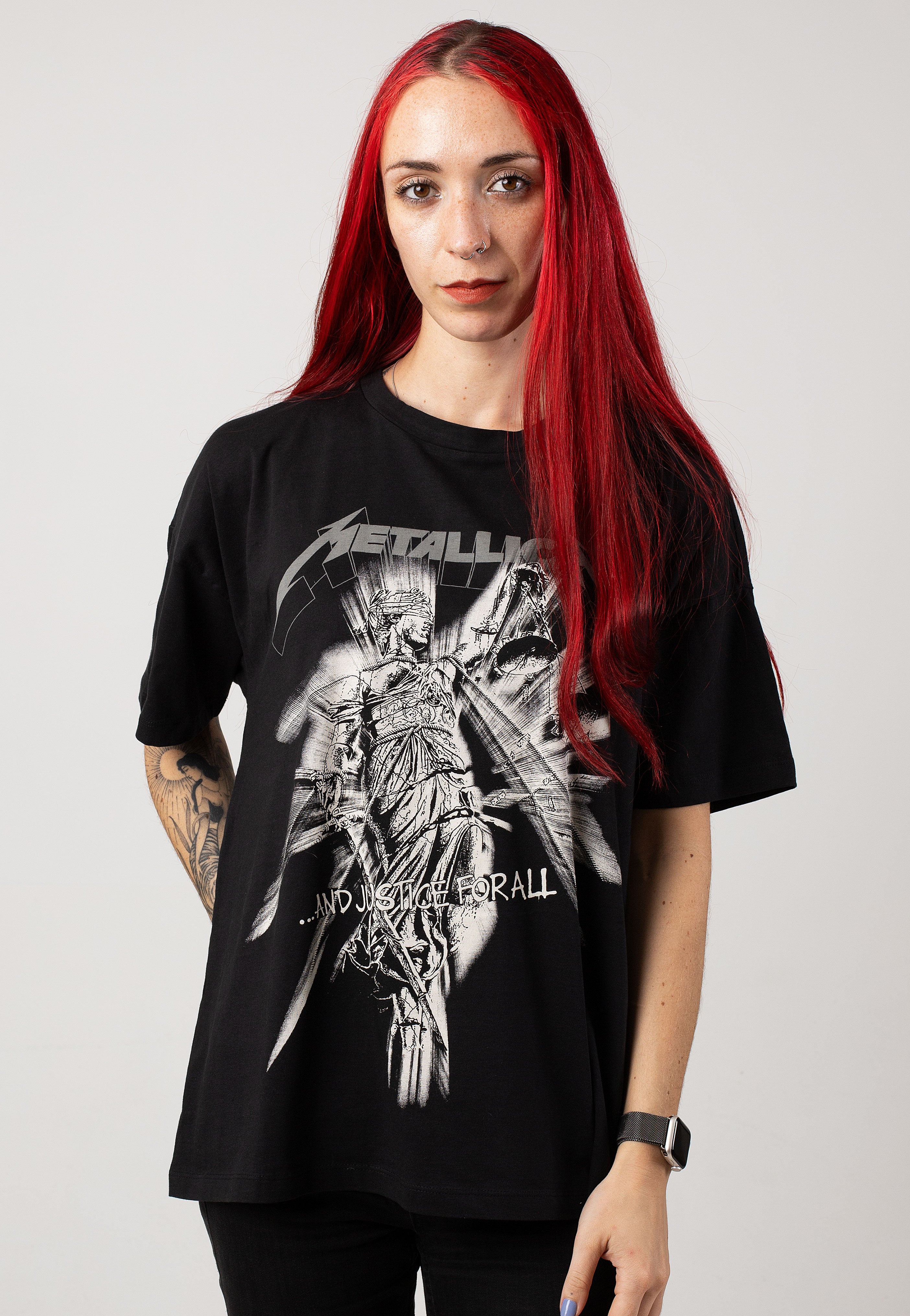 Noisy May x Metallica - Ida Black Justice - T-Shirt | Women-Image