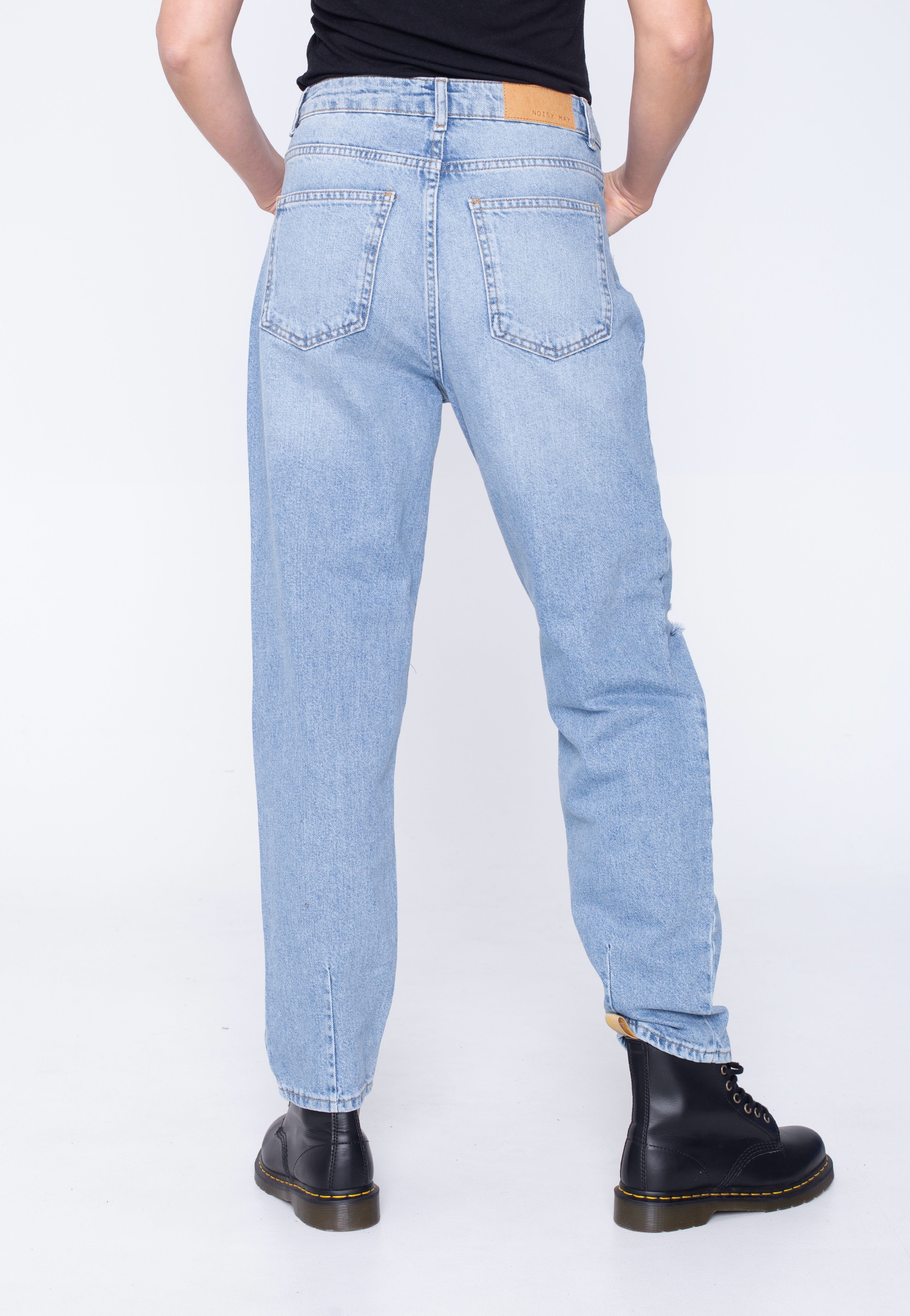 Noisy May - Isabel Mom Dest Light Blue Denim - Jeans | Women-Image