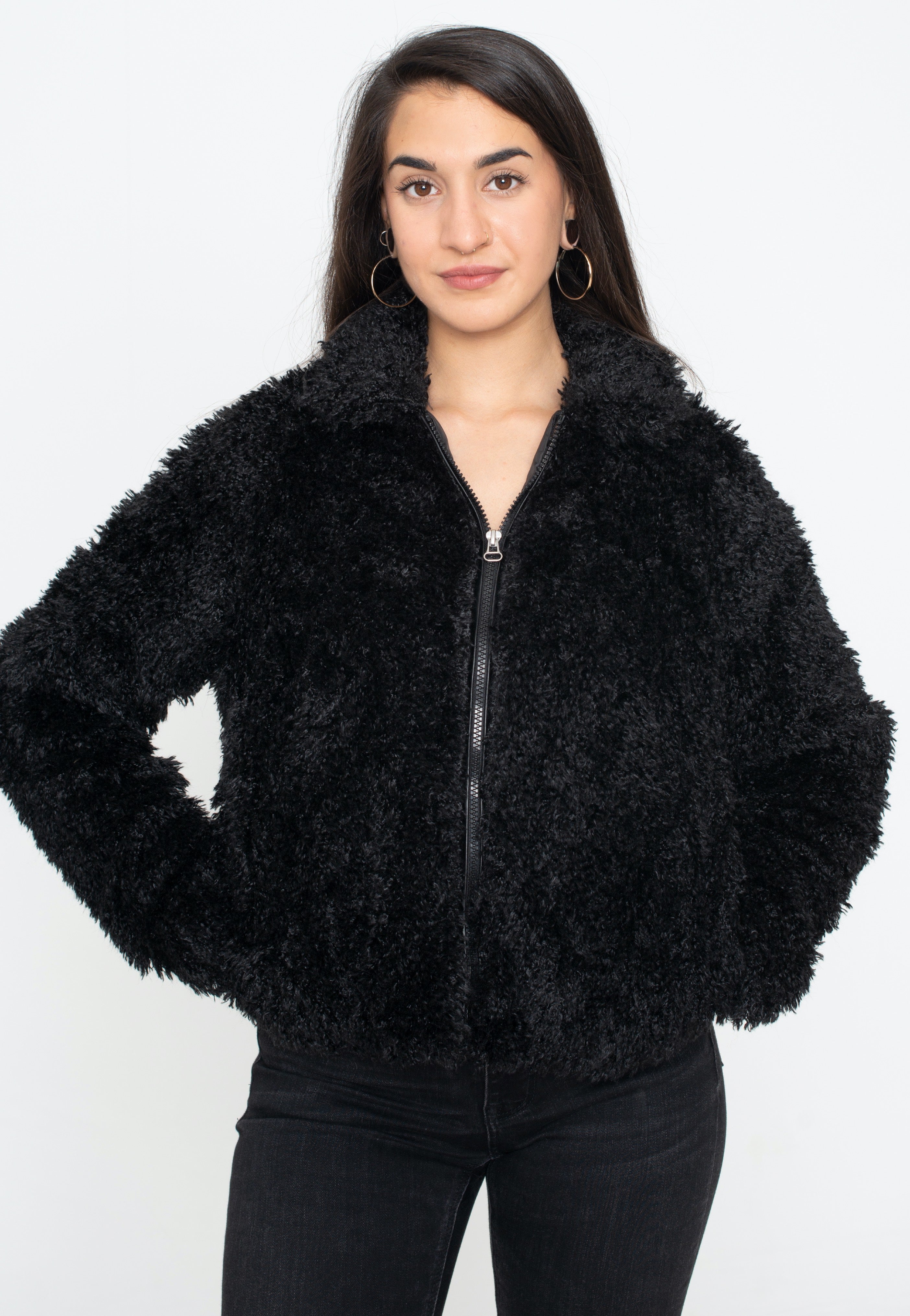 Noisy May - June Faux Fur - Jacket | Women-Image