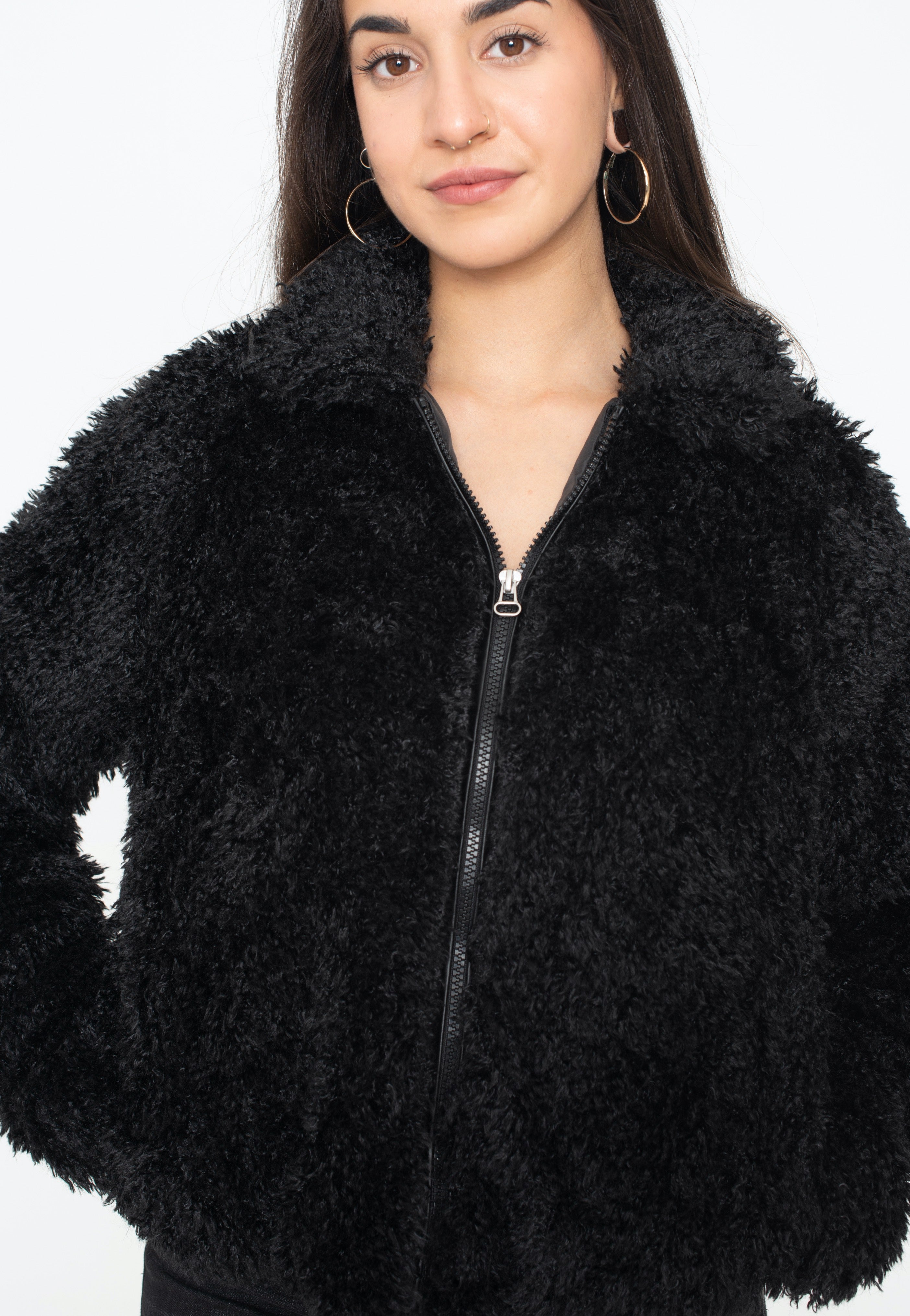 Noisy May - June Faux Fur - Jacket | Women-Image