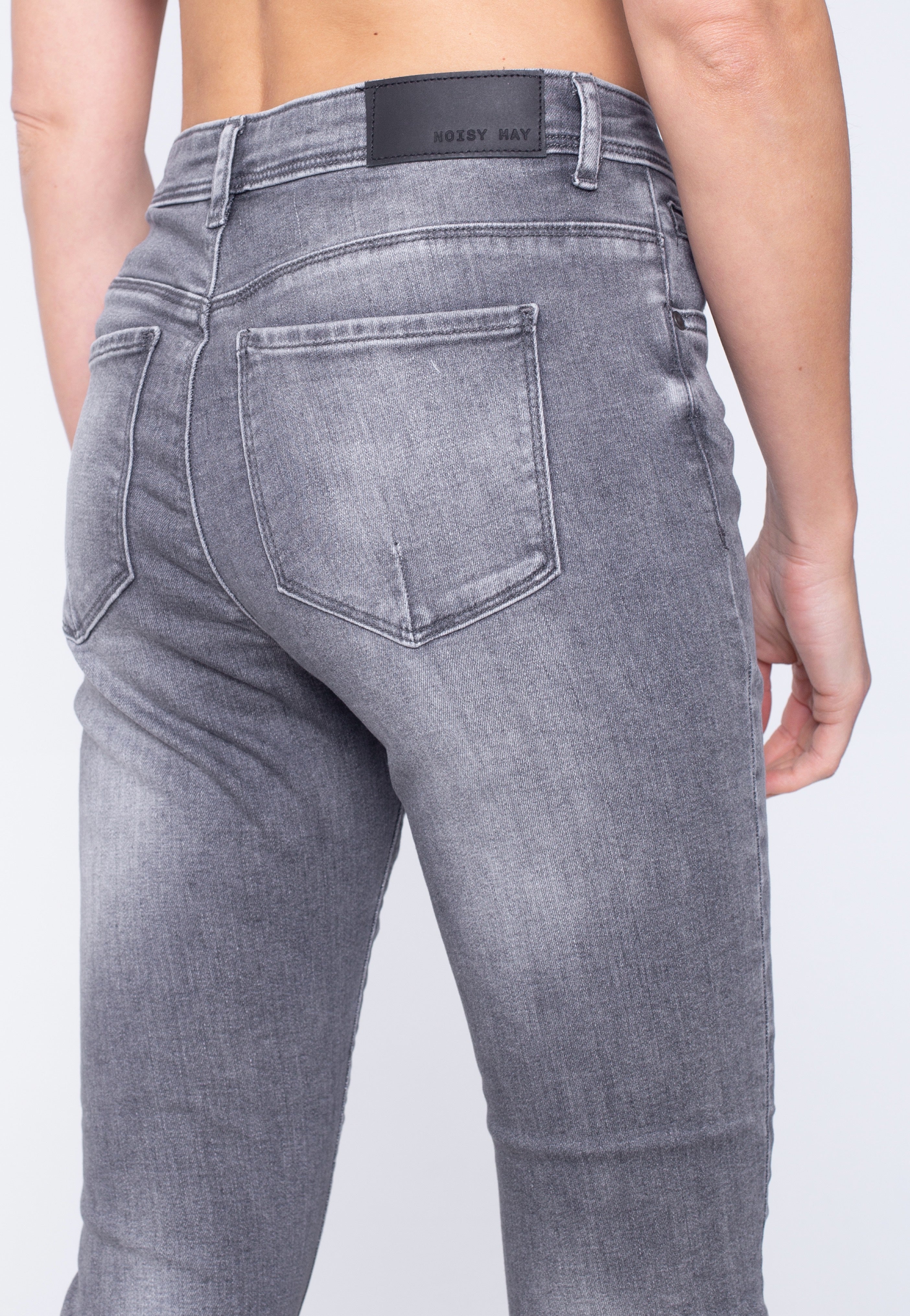 Noisy May - Kimmy Dart Light Grey Denim - Jeans | Women-Image