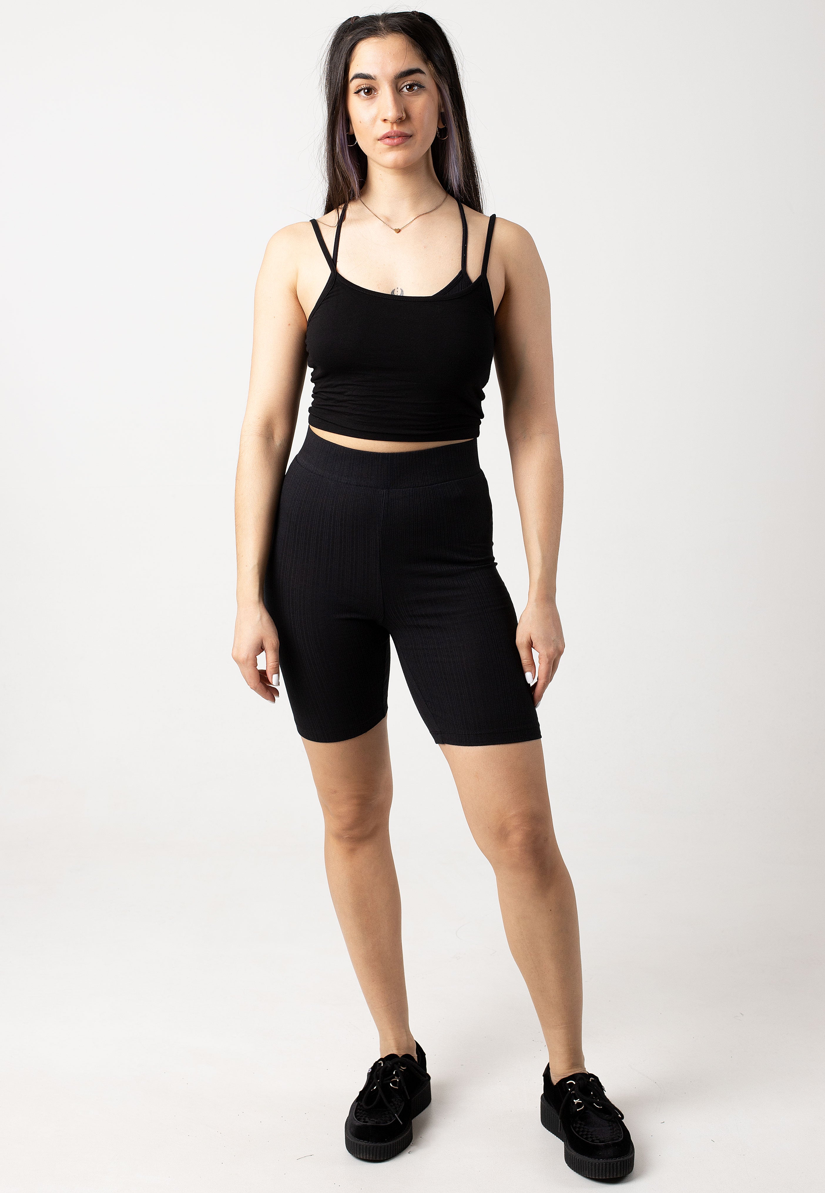 Noisy May - Mae Biker Black - Shorts | Women-Image