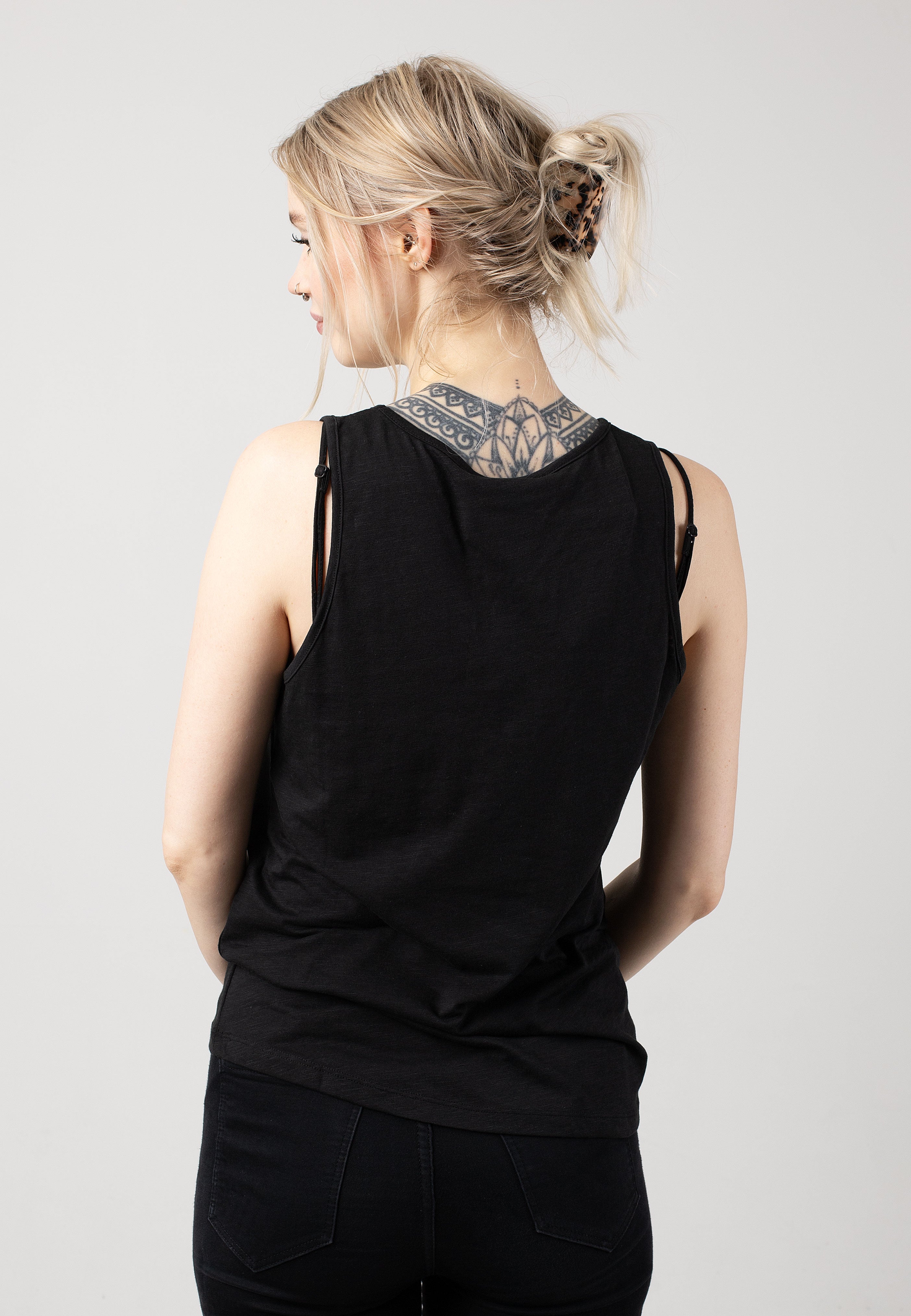 Noisy May - Mathilde Loose Black - Tank | Women-Image