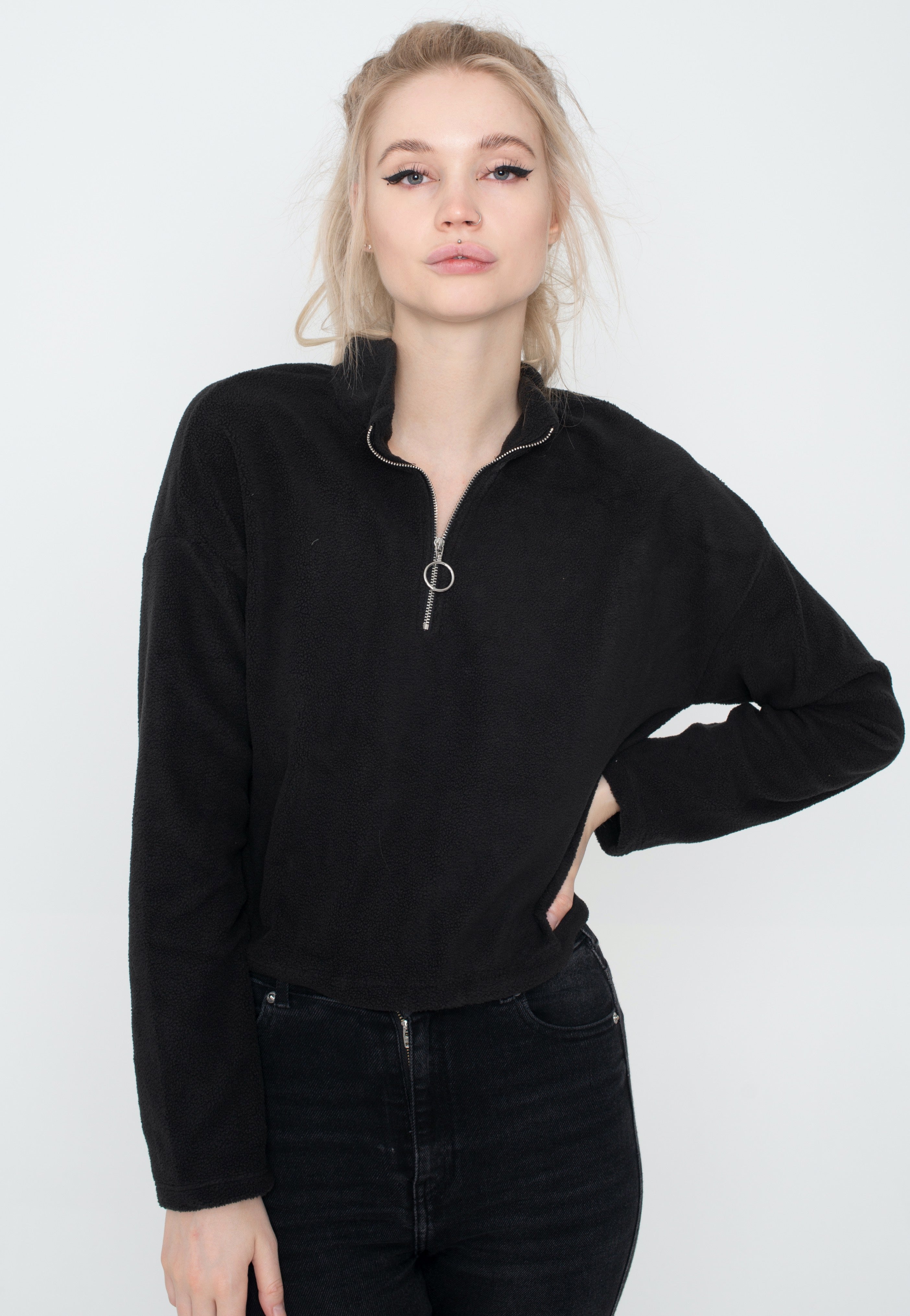 Noisy May - Misser Cropped - Sweater | Women-Image