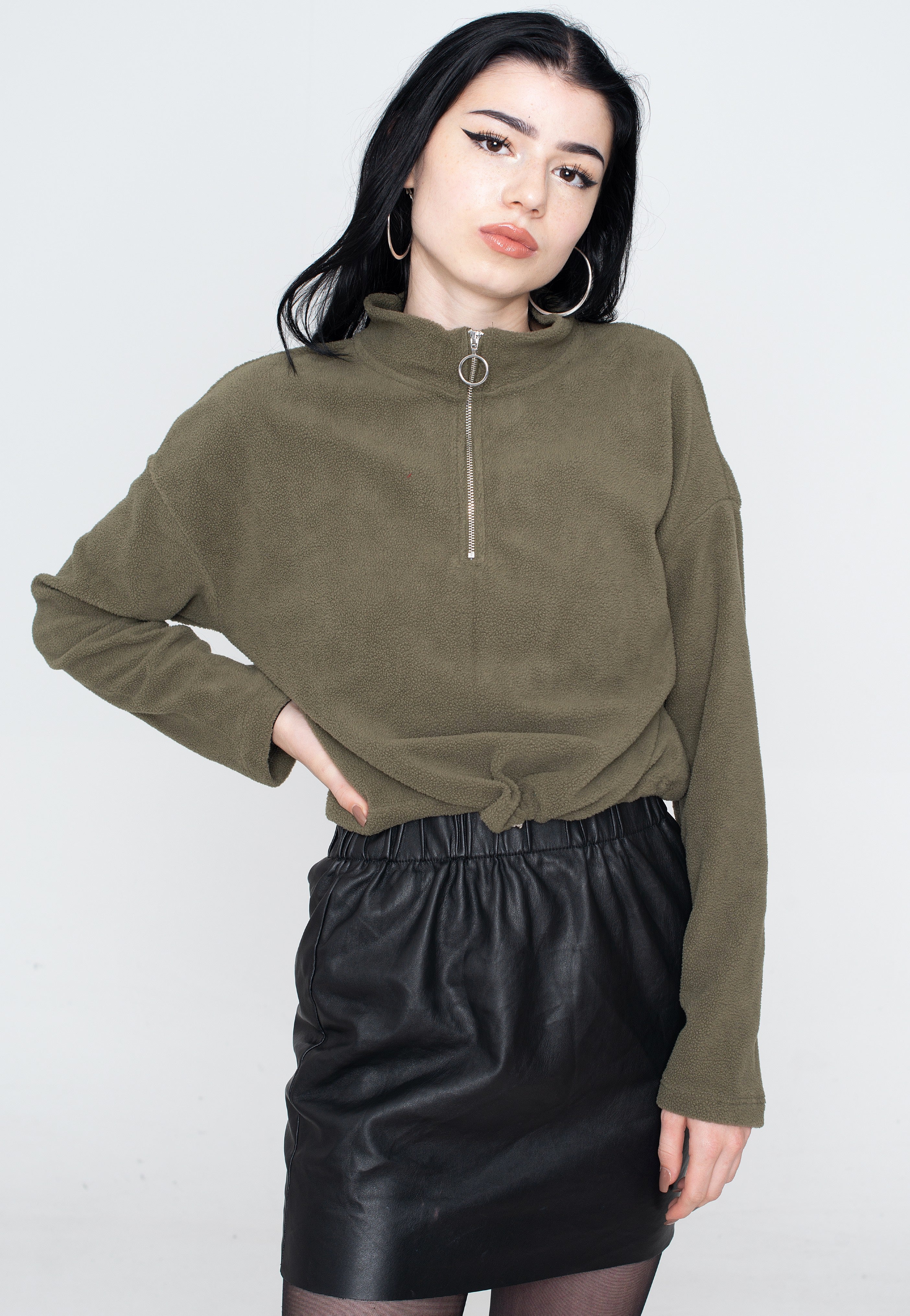 Noisy May - Misser Cropped Kalamata - Sweater | Women-Image