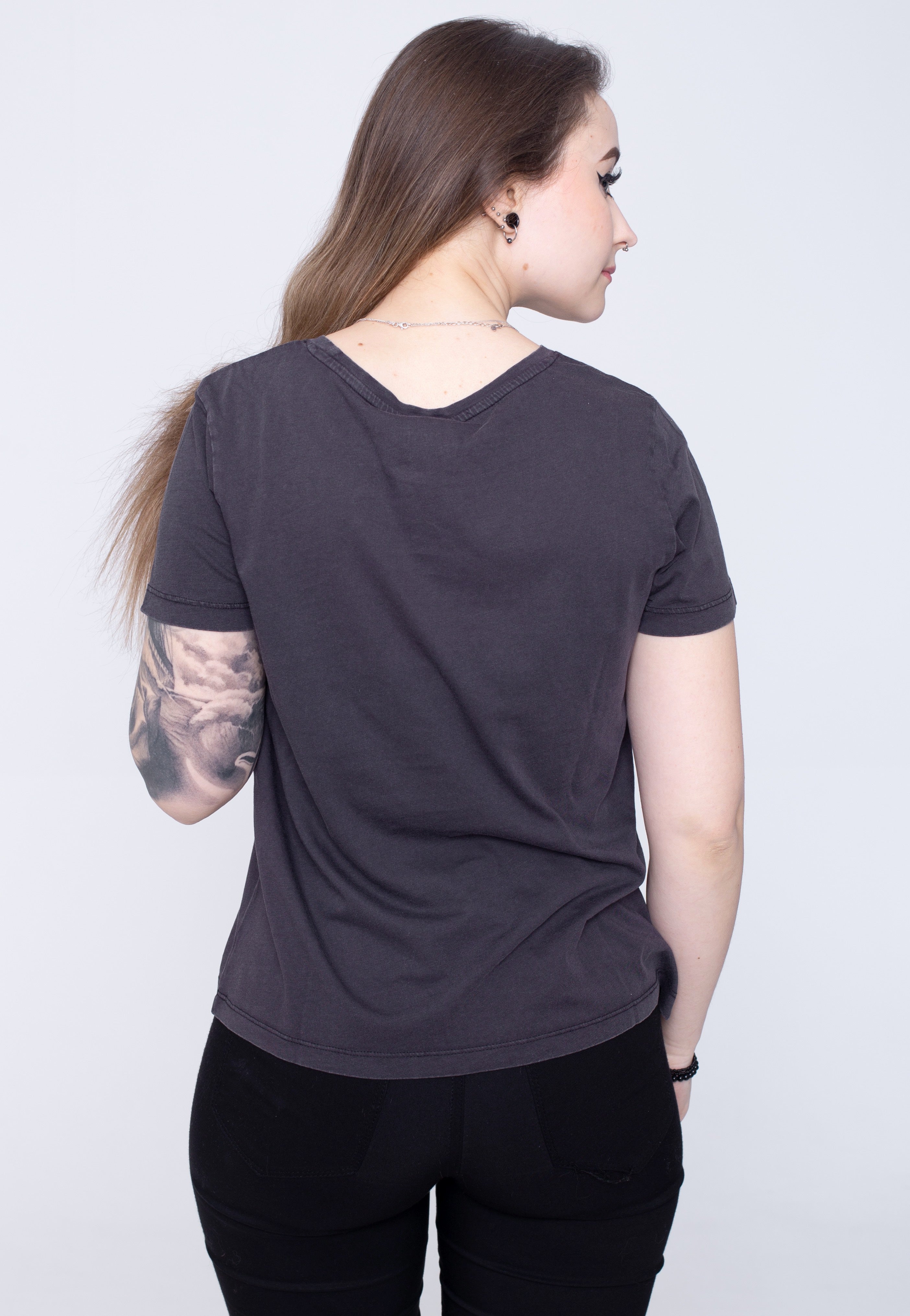 Noisy May x Led Zeppelin - Nate Washed Black - T-Shirt | Women-Image