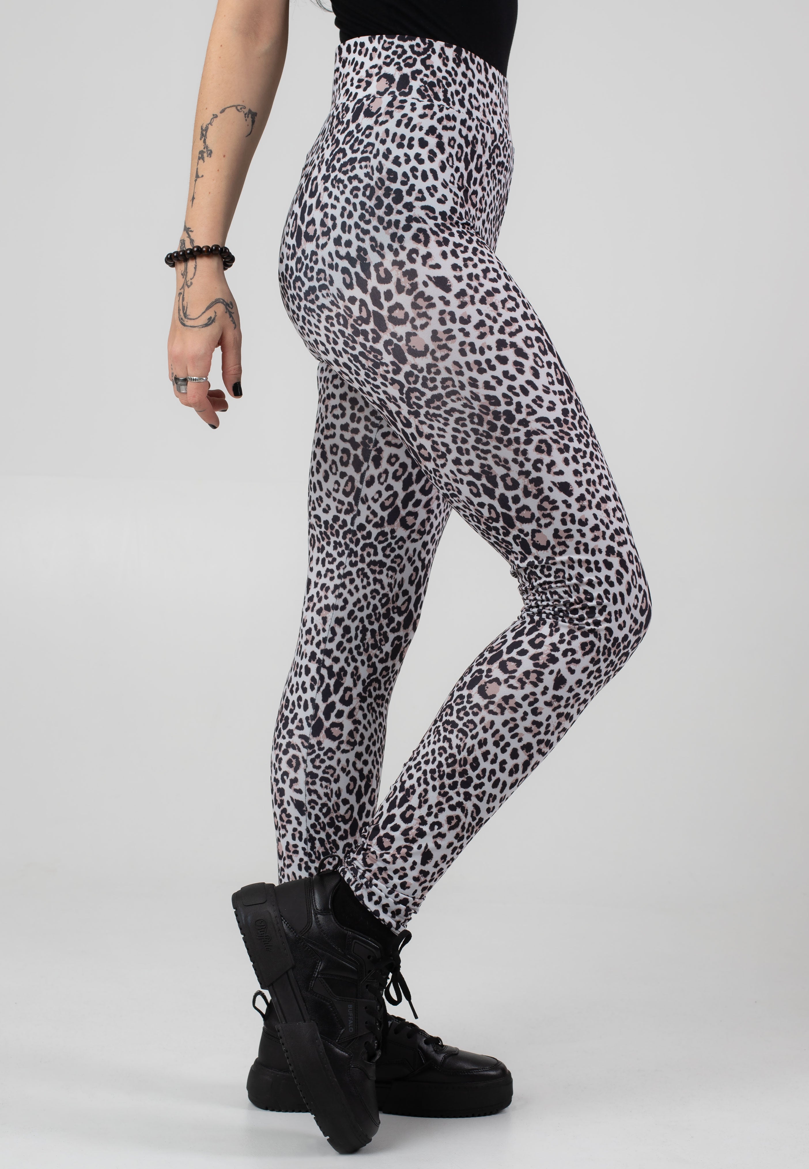 Noisy May - Parla Silver Lining Leo - Leggings | Women-Image